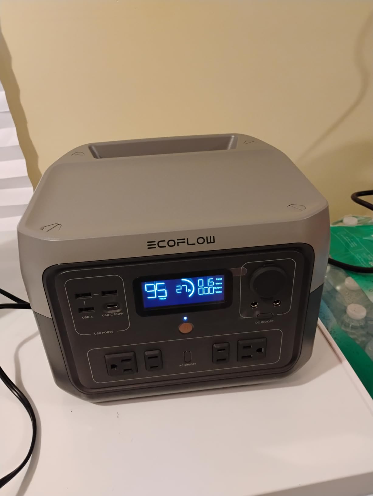 EF ECOFLOW Portable Power Station River 2 Max 500 2 & 160W Solar Panel | 499Wh Long-Life LiFePO4,100% Charged in 60m with Up to 1000W Output for Home Backup Power, Camping & RVs customer photo 2