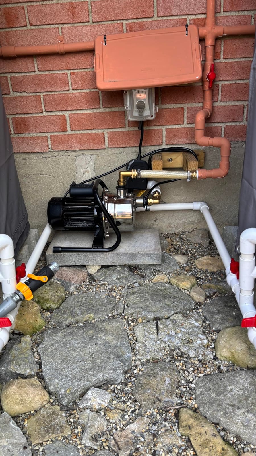 VEVOR Shallow Well Pump, 1.1 HP 115V, 978 GPH 131 ft Height, 40 PSI Max Pressure, Portable Stainless Steel Sprinkler Booster Jet Pumps for Garden Lawn Irrigation customer photo 2