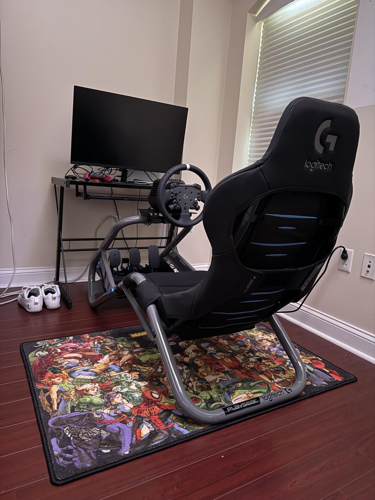 Playseat Trophy - Logitech G Edition Sim Racing Cockpit | Fully Adjustable | Direct Drive Support | Lightweight & Robust customer photo 1