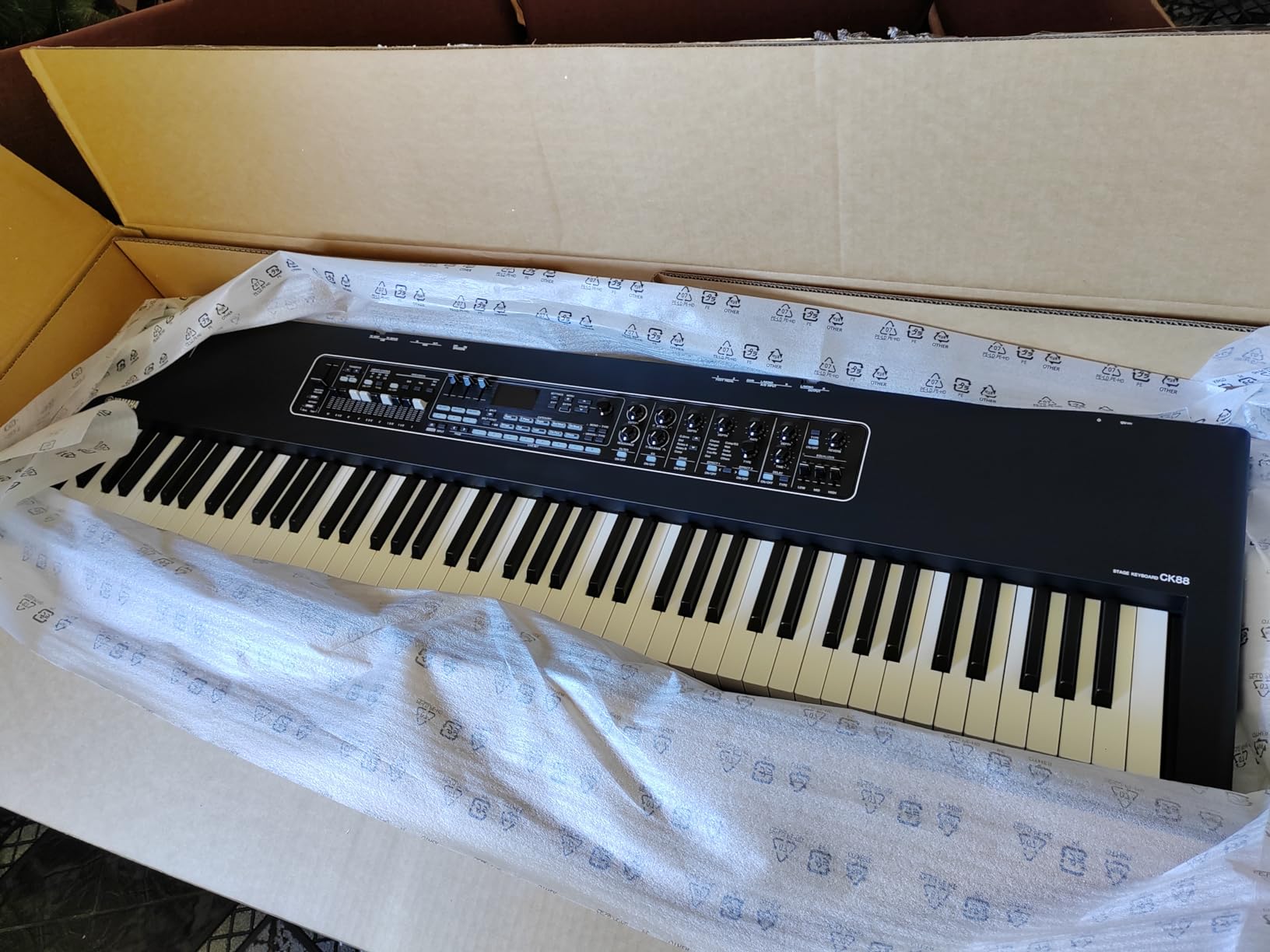 Yamaha CK Series 88-Key Stage Keyboard with Built-In Speakers, Black (CK88) customer photo 1