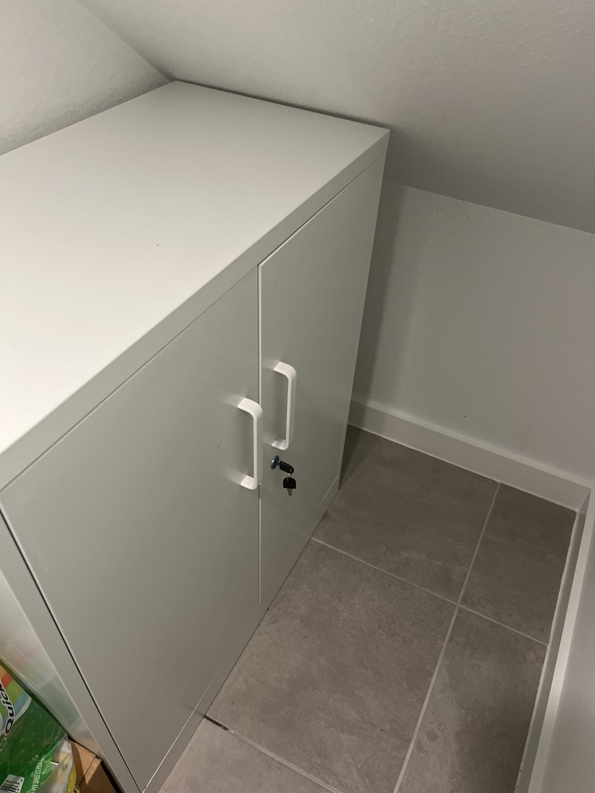Storage Cabinet with Doors and Shelves,40