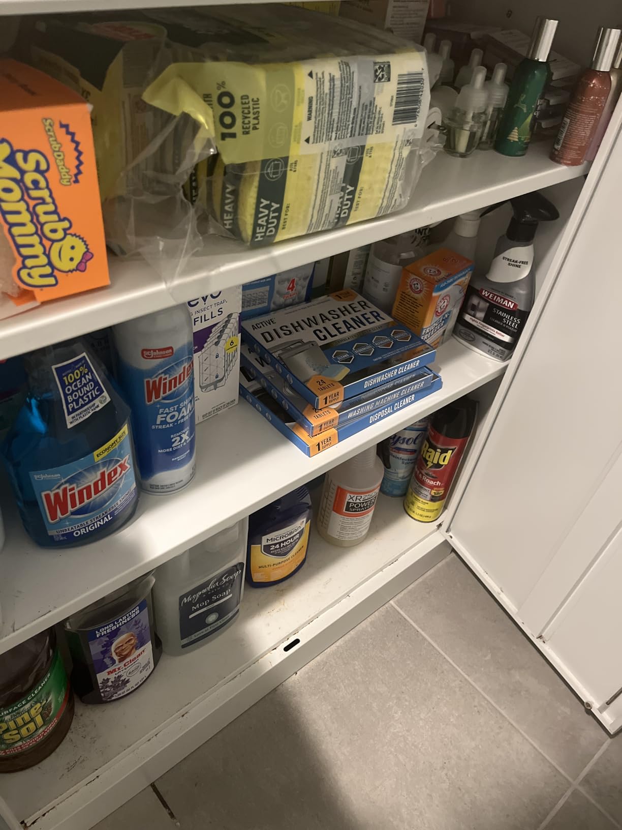 Storage Cabinet with Doors and Shelves,40