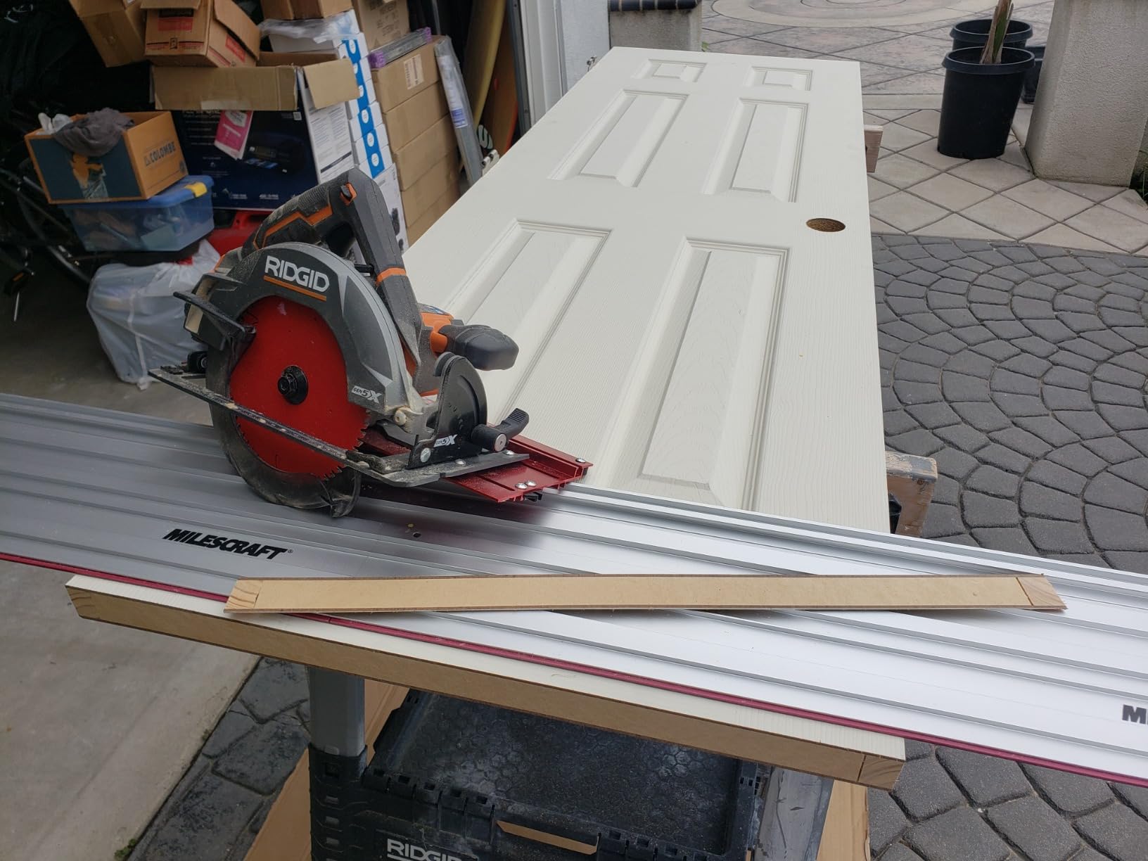 Milescraft 1409 Track Saw Guide - Universal for 7-1/4