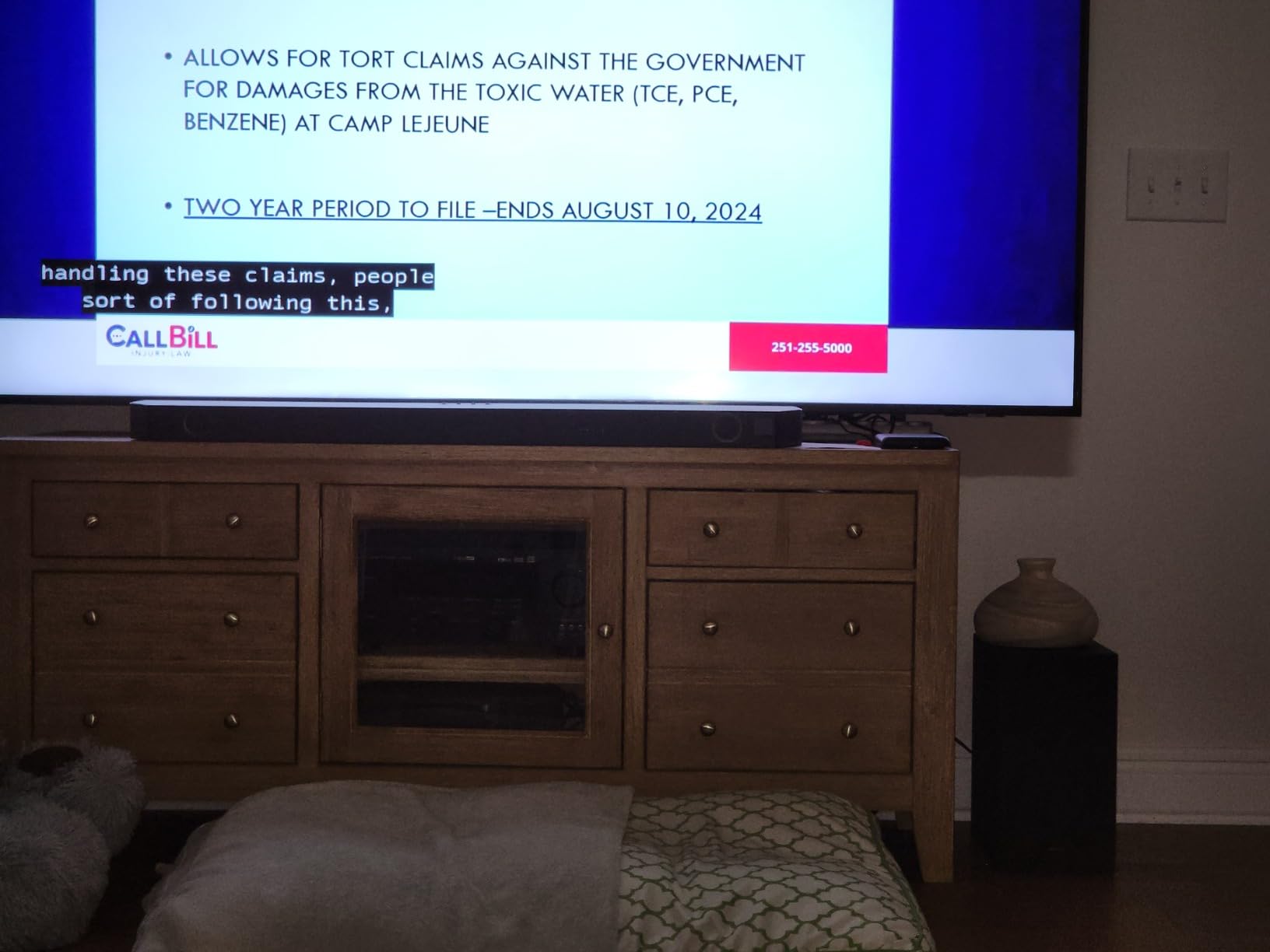 SAMSUNG HW-Q60C 3.1ch Soundbar w/Dolby Audio, Q-Symphony, Adaptive Sound Lite, HDMI eARC, Game Mode, Bluetooth, Tap Sound, Wireless Surround Sound Compatible, Black customer photo 1
