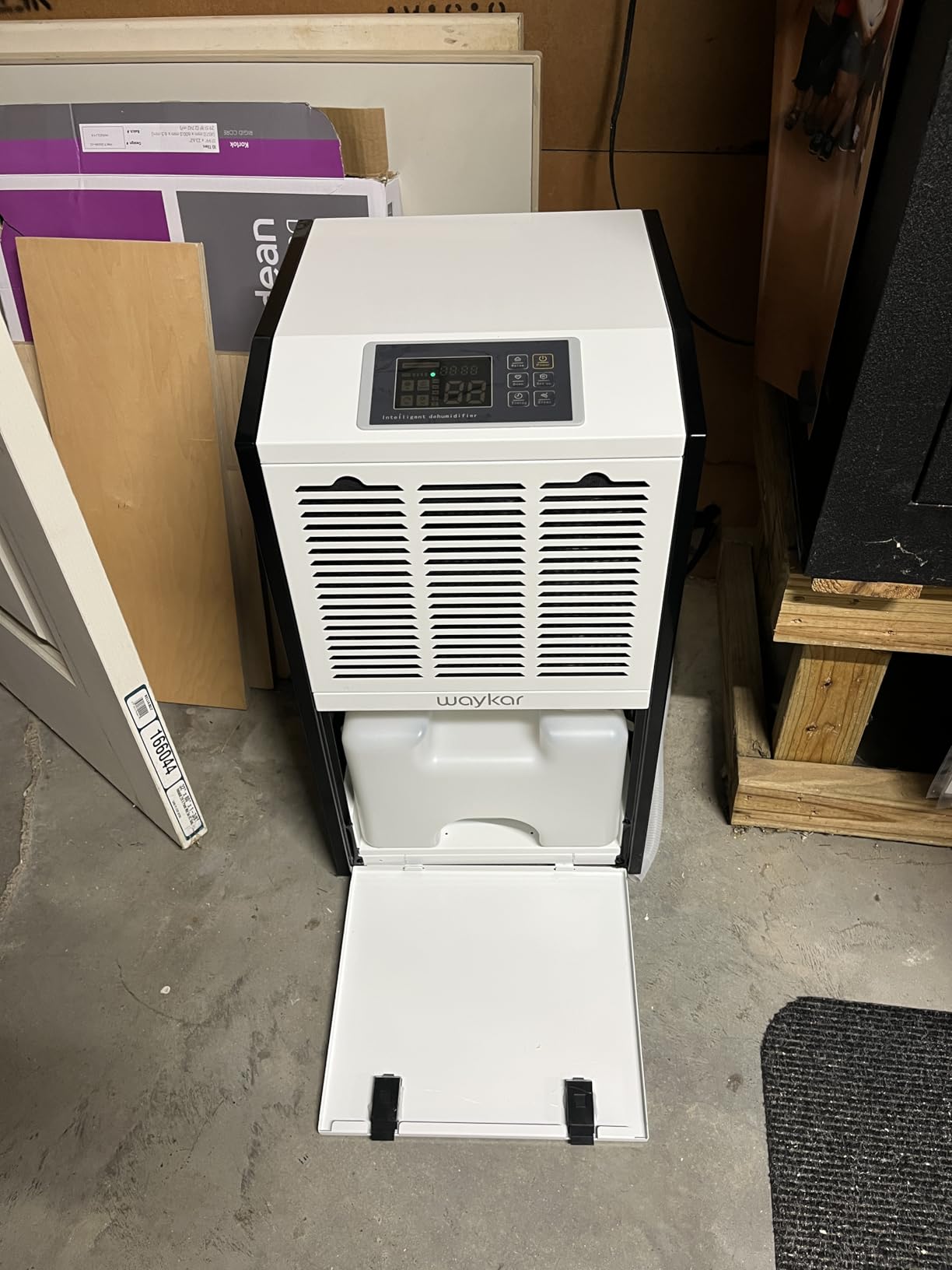 Waykar 155 Pints Large Commercial Dehumidifier with Drain Hose and Water Tank, Industrial Dehumidifier in Large Space up to 8000 Sq. Ft for Home, Basements, Whole House, Library customer photo 1