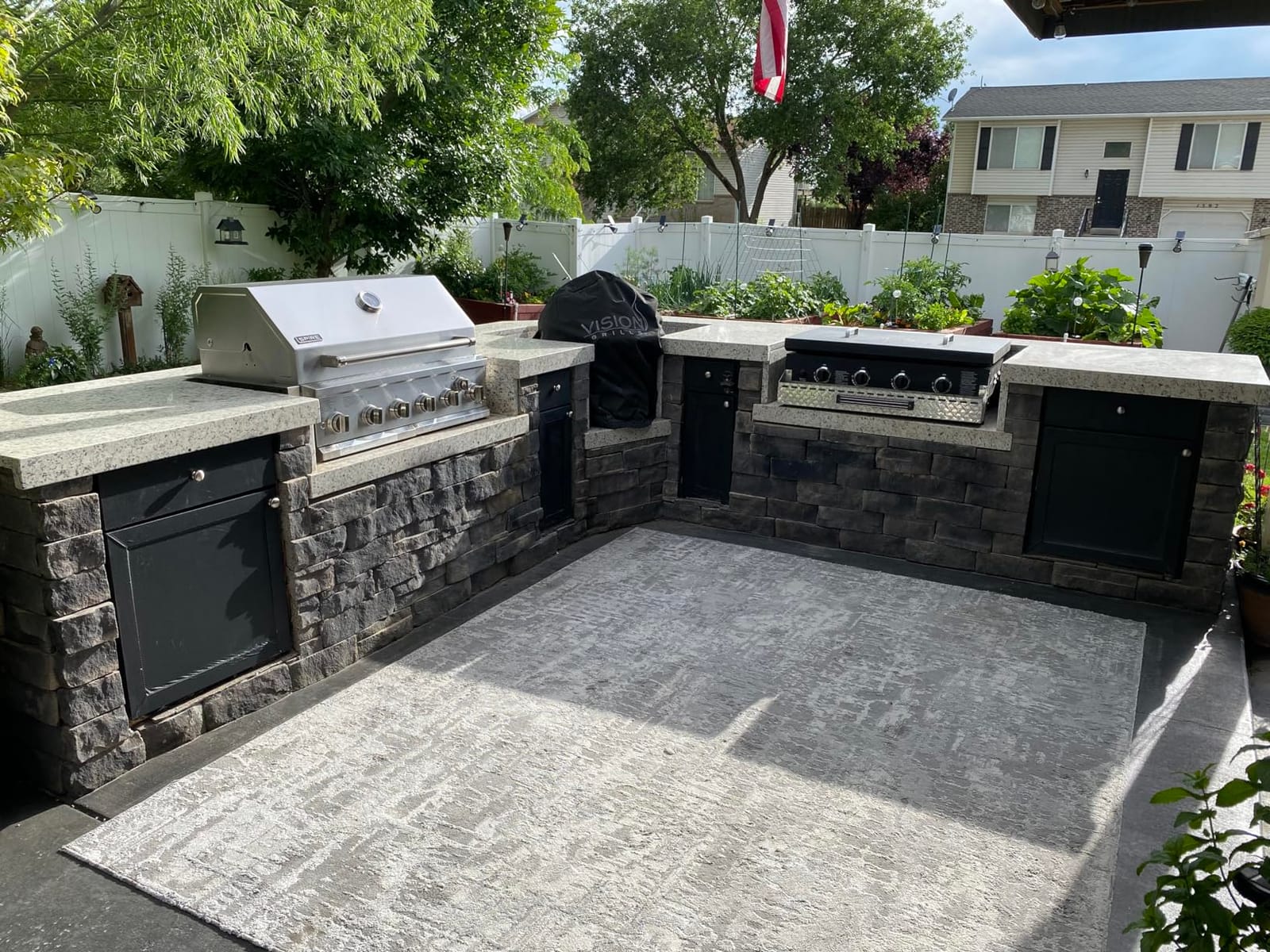 SPIRE Premium 5 Burner Built In Gas Grill Island Head, Stainless Steel 30 Inch Propane Grill with Rear Burner, 63,000 BTUs, 750 SQ In Racks, Dual Fuel Compatibility - 740-0788P customer photo 1
