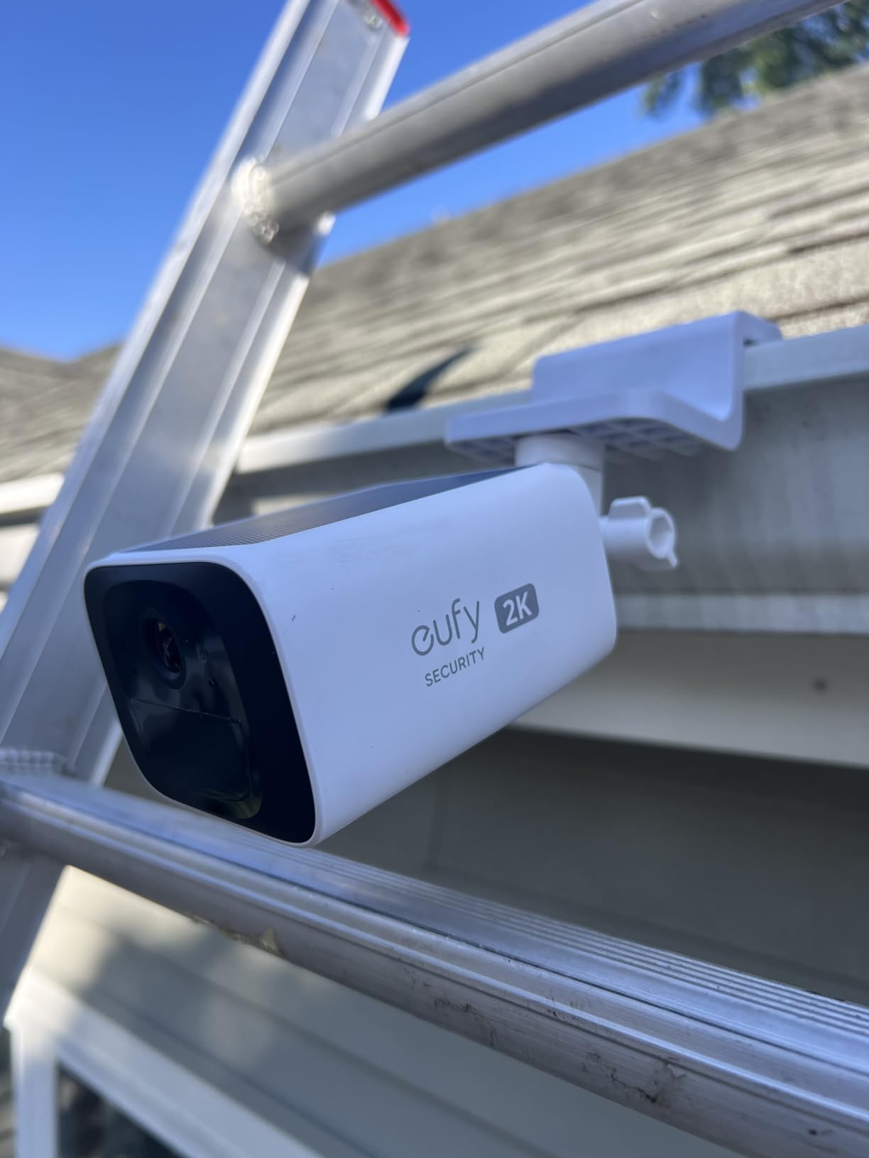 eufy Security SoloCam S220, Solar Security Camera, Wireless Camera Outdoor | 2K Resolution, Continuous Power, Built-in 8GB, No Subscription, HomeBase 3 Compatible, for Outdoor Surveillance customer photo 1
