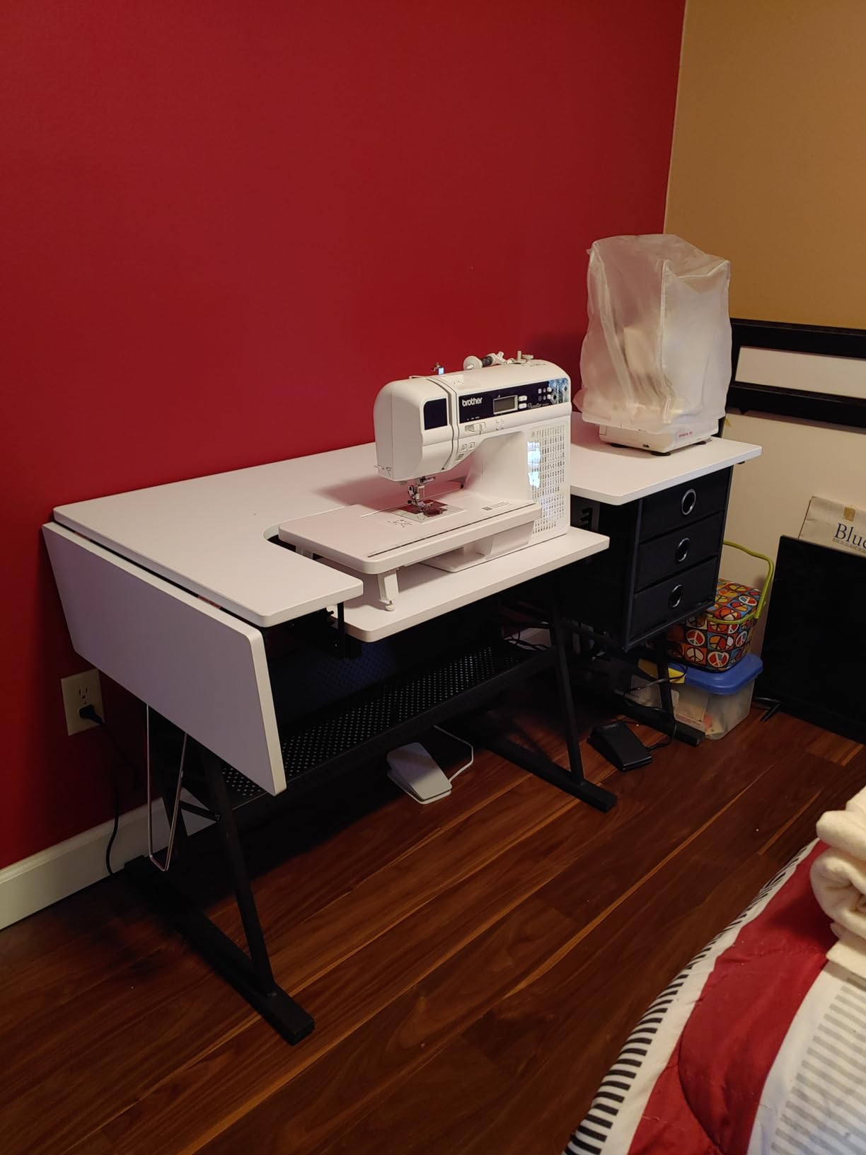 Sew Ready Eclipse Hobby Sewing Table, 60.25 x 23.75