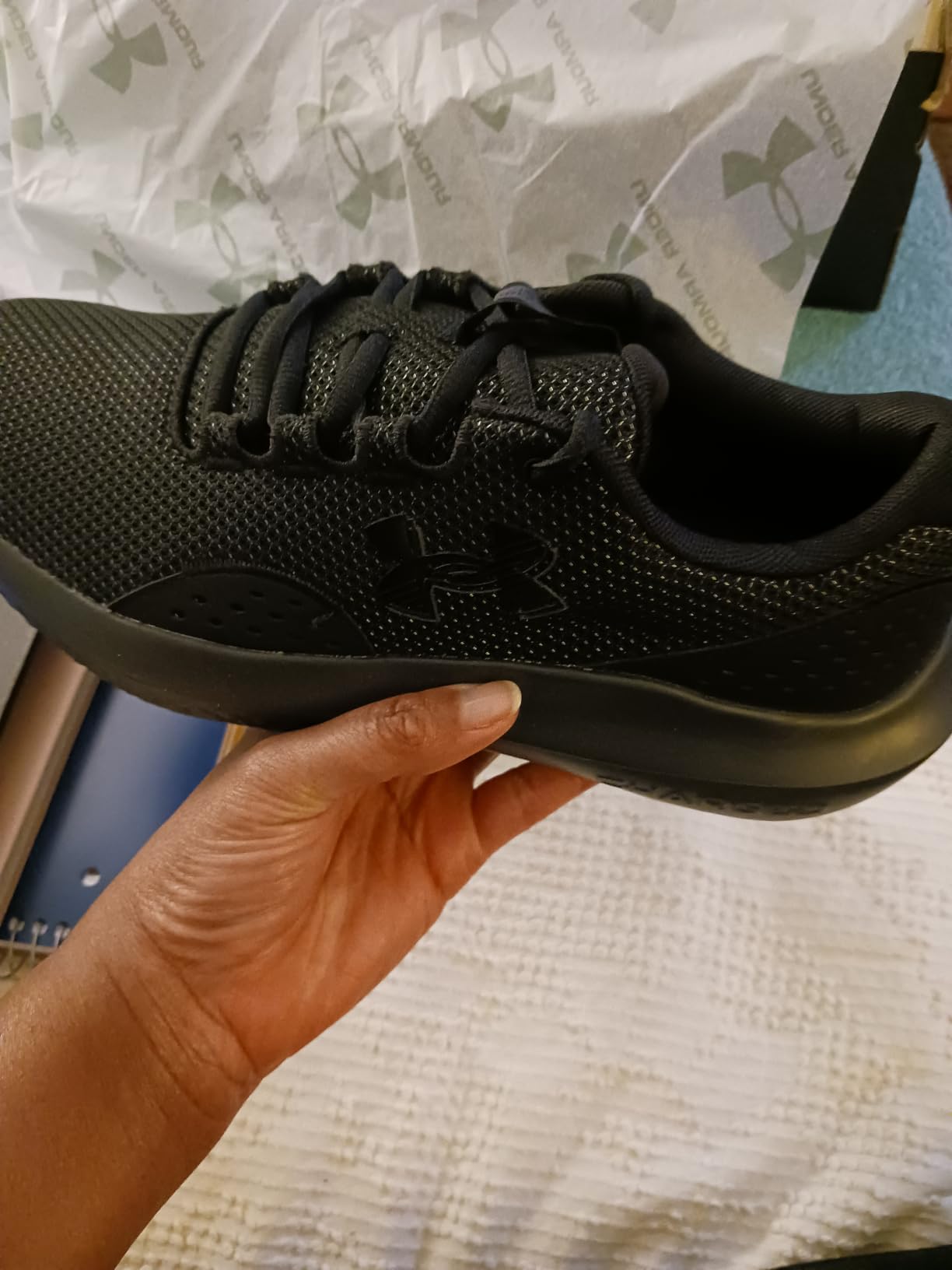 Men's Charged Surge 4 Sneaker customer photo 1