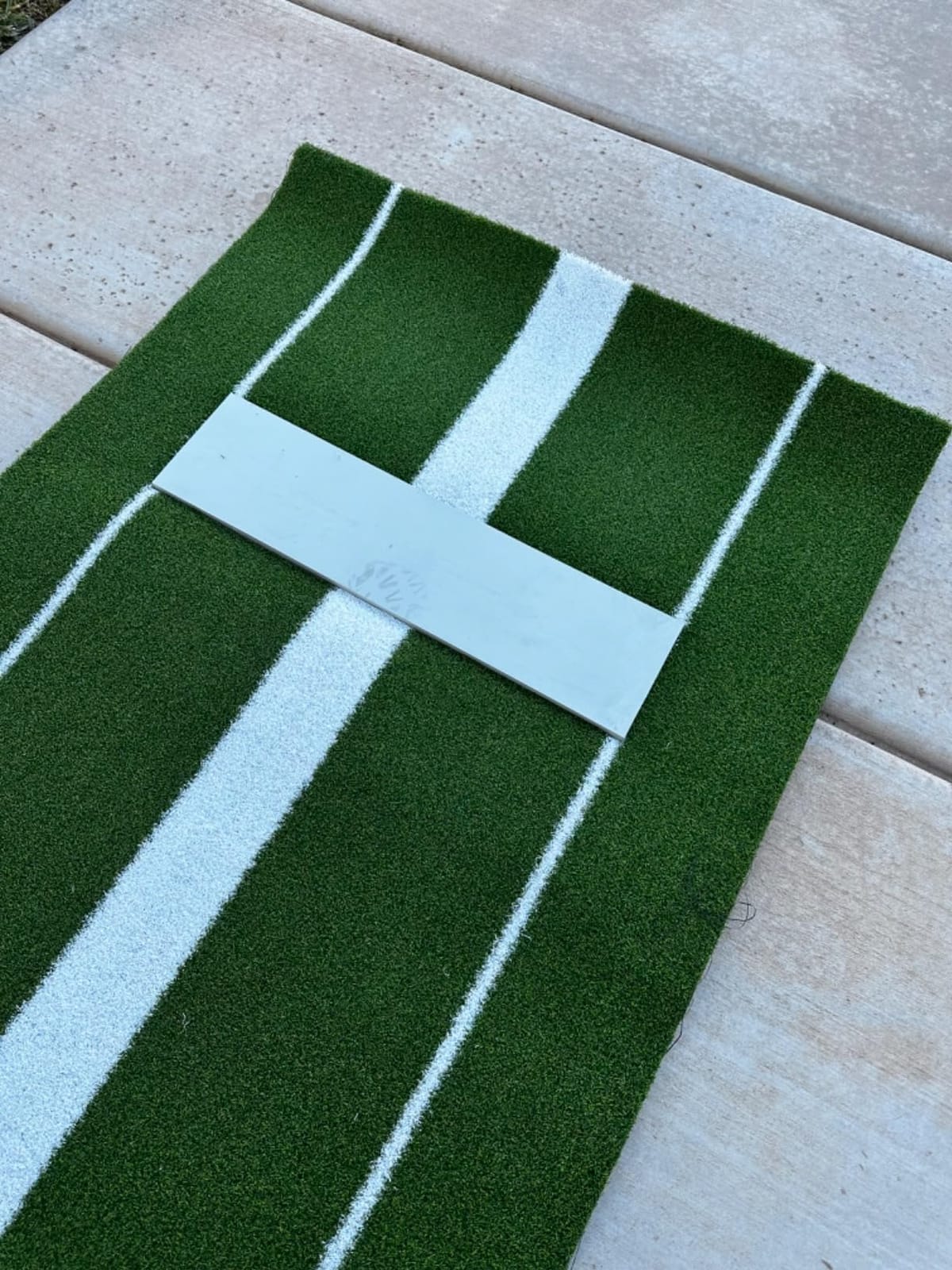 2024 Upgraded Version Softball Pitching Mat with Rubber, Denser Antifade Turf, Antislip Rubber Bottom, 10' X 3' Softball Pitching Mound for Outdoor and Indoor customer photo 2