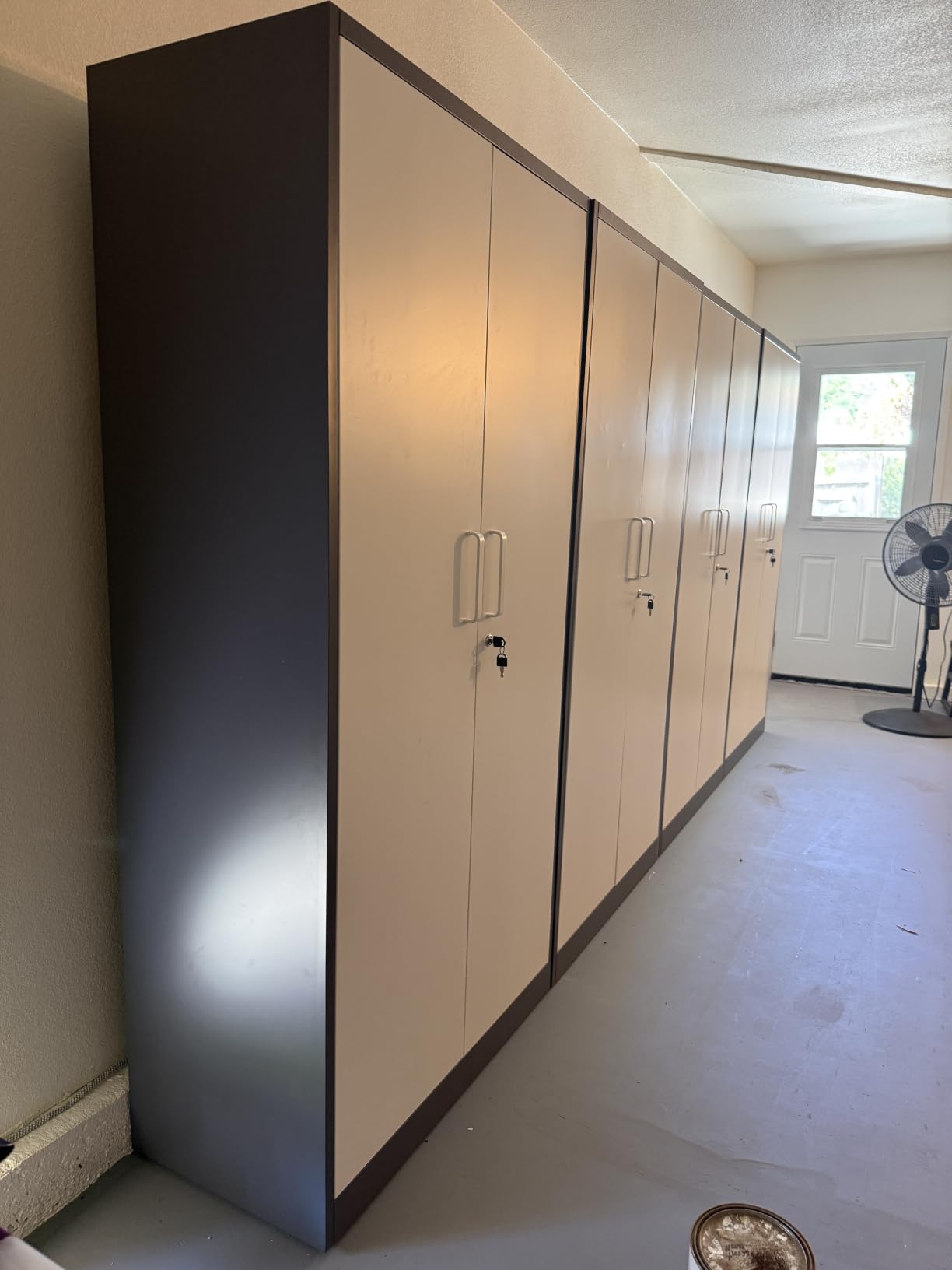 Yizosh Metal Storage Cabinet with Lock - 72