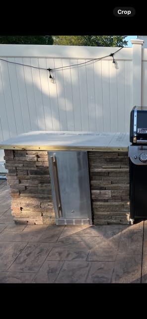 15 Inch Outdoor Refrigerator, Weather Proof Stainless Steel Beverage Beer Cooler Under Counter Fridge, Indoor/Outdoor Refrigerator with 3 Shelves for Patio Kitchen and Commercial Use customer photo 2