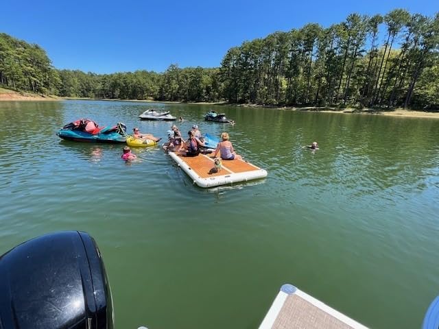 Island Hopper Patio Dock 15ft Inflatable Dock - Durable PVC, 2000+ lb Capacity customer photo 1