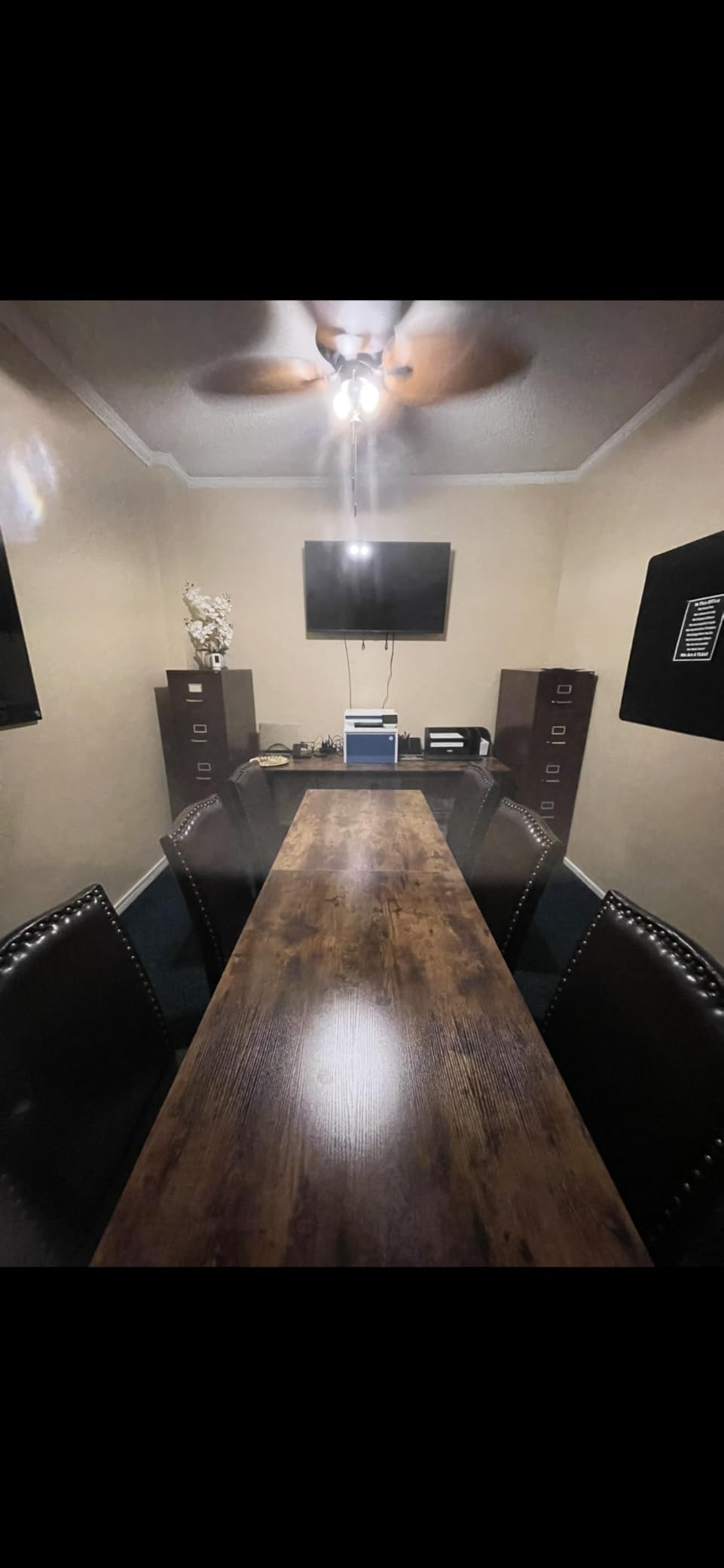 Tribesigns 6.5FT Conference Table, 78.7-Inch Rectangle Meeting Seminar Table, Large Business Tables for 6-8 People (Only Table) customer photo 2