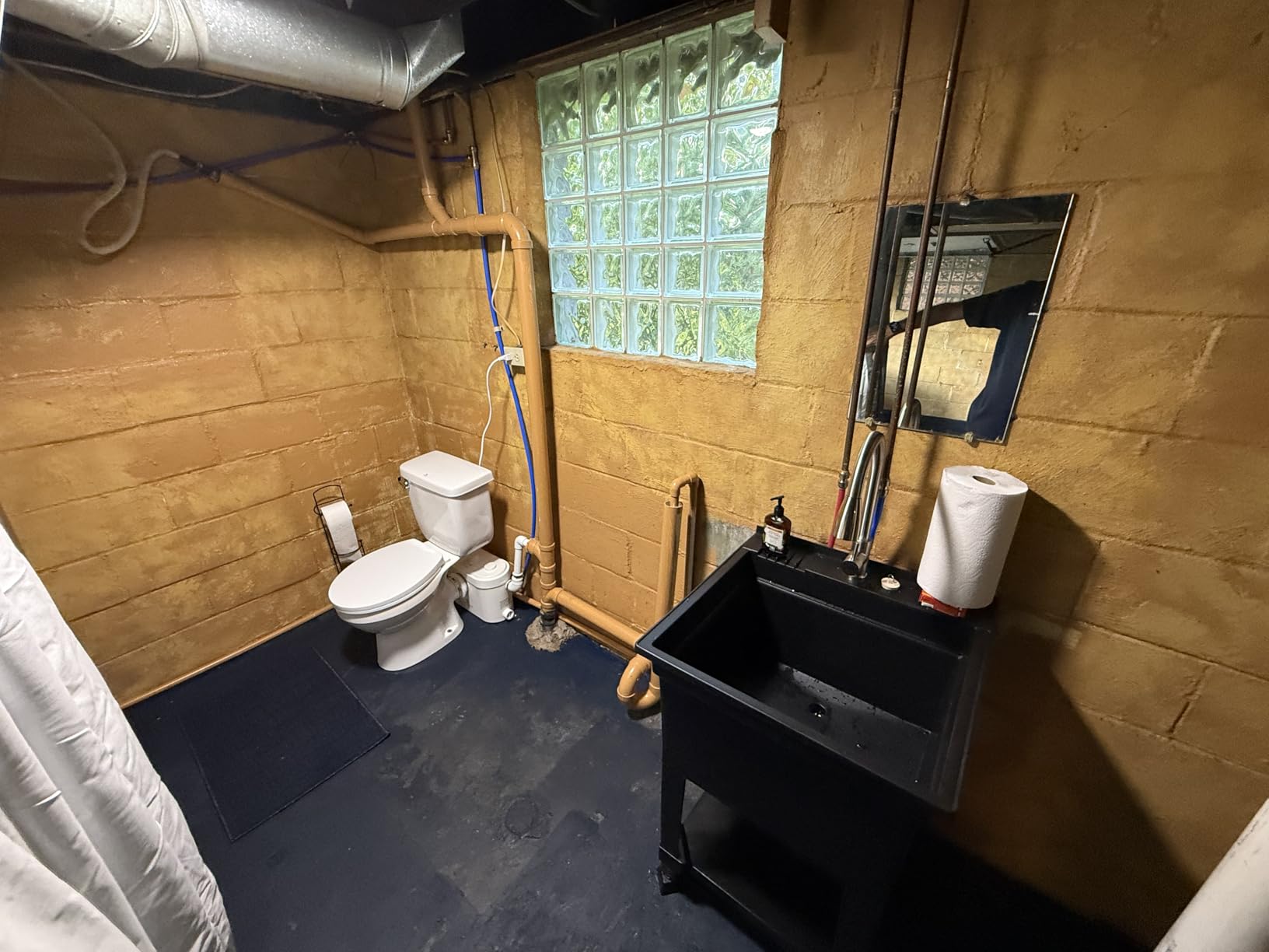 750W Macerating Toilet System with 4-Inlet, Durable Pump, Extension Pipe - Easy Install, Space Saving customer photo 1