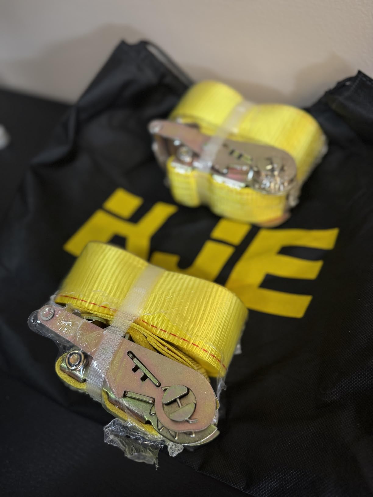 KJE E-Track Ratchet Straps, 4 Pack 2