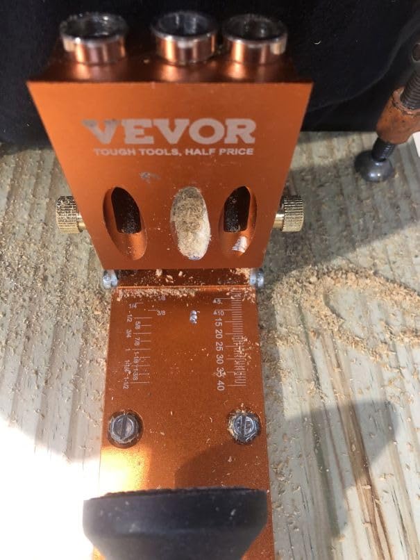 VEVOR Pocket Hole Jig Kit, 34 Pcs customer photo 2