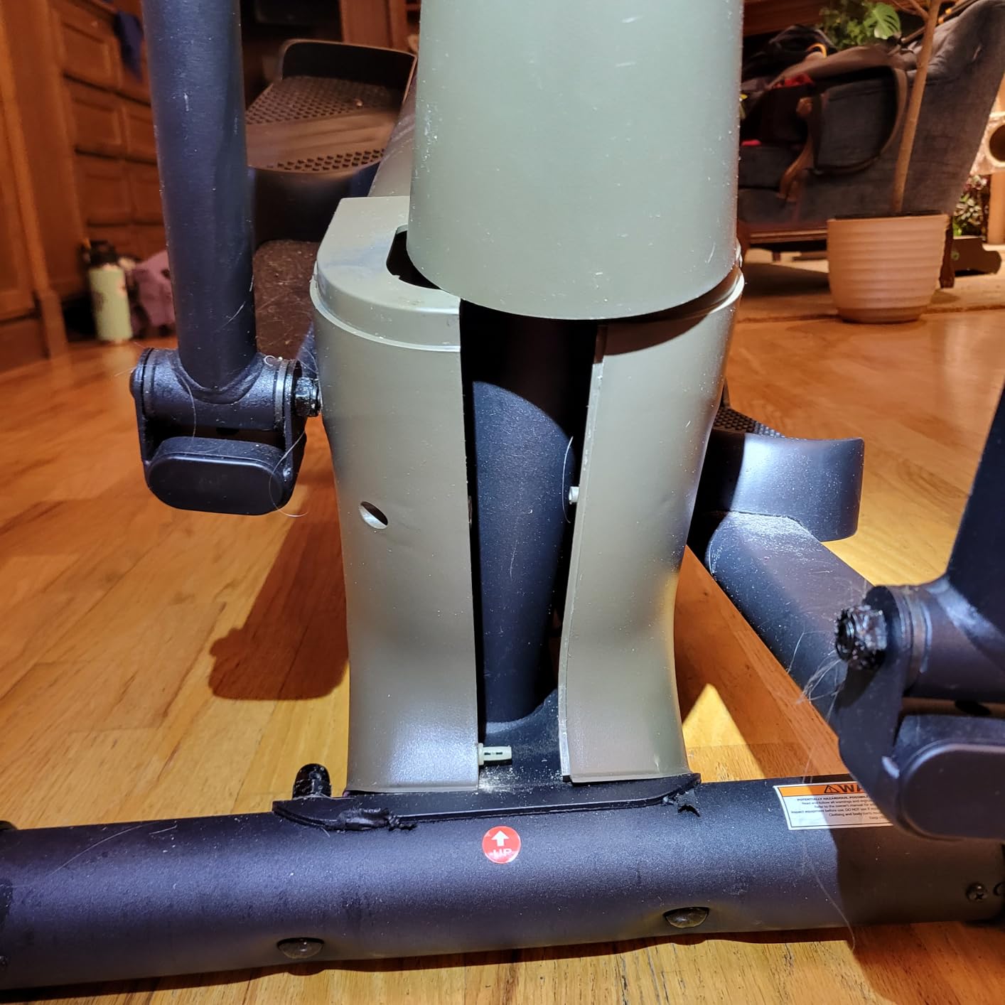 Niceday Elliptical Exercise Machine with 15.5IN/16IN/20IN Stride | Magnetic Elliptical Trainer for Home Use, 16 Resistance Levels, 400LBS Loading Capacity, Support Kinomap APP customer photo 1