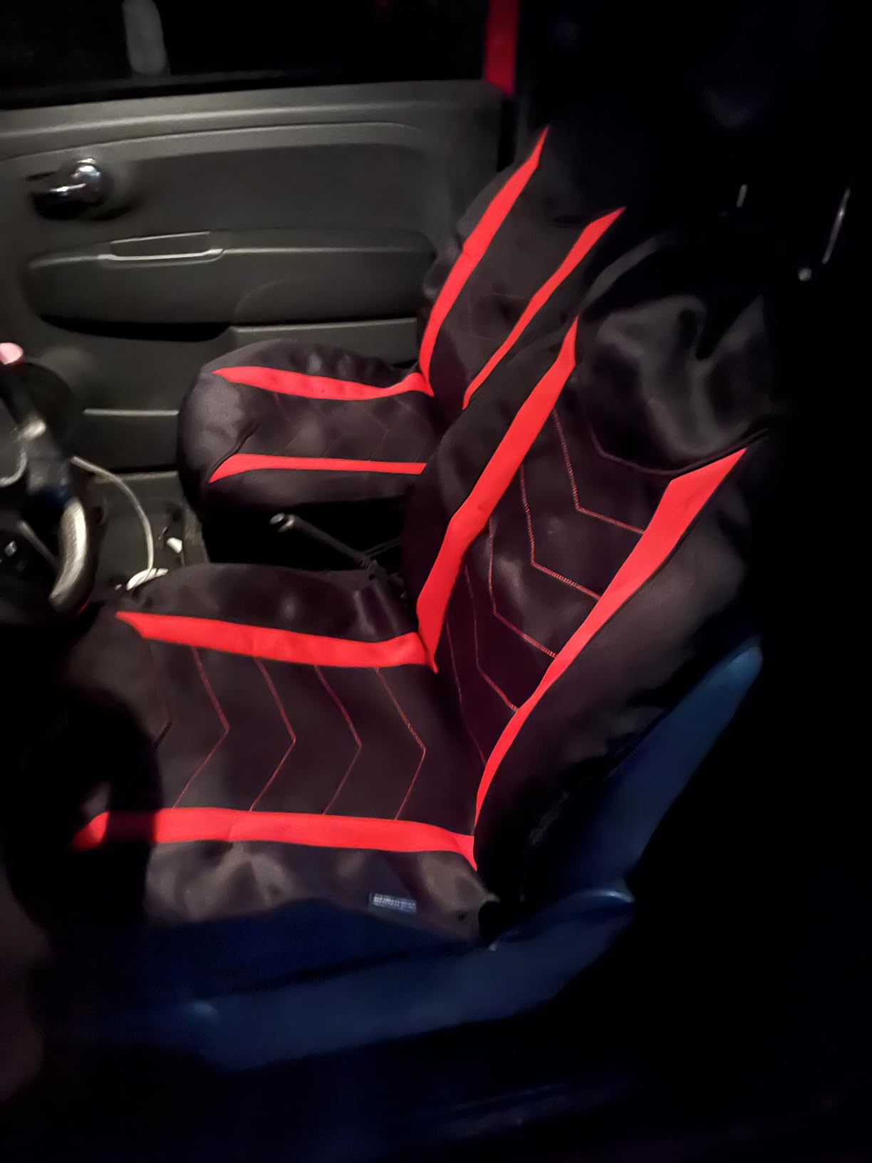 Motor Trend SpillGuard 2 Charcoal Gray Seat Covers for Cars & Seat Covers for Trucks - Neoprene Waterproof Car Seat Covers Front Seats Only - SUV Seat Covers Protector customer photo 2