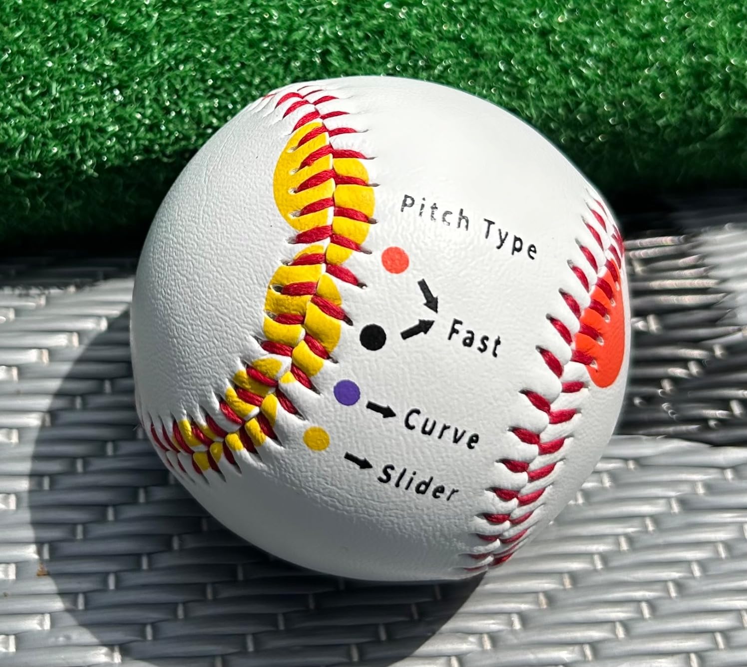 Pitching Mound, Portable Pitchers Mound with Pitching Rubber and Antifade Turf, Pitching Mound for Baseball Softball Pitching Training customer photo 1