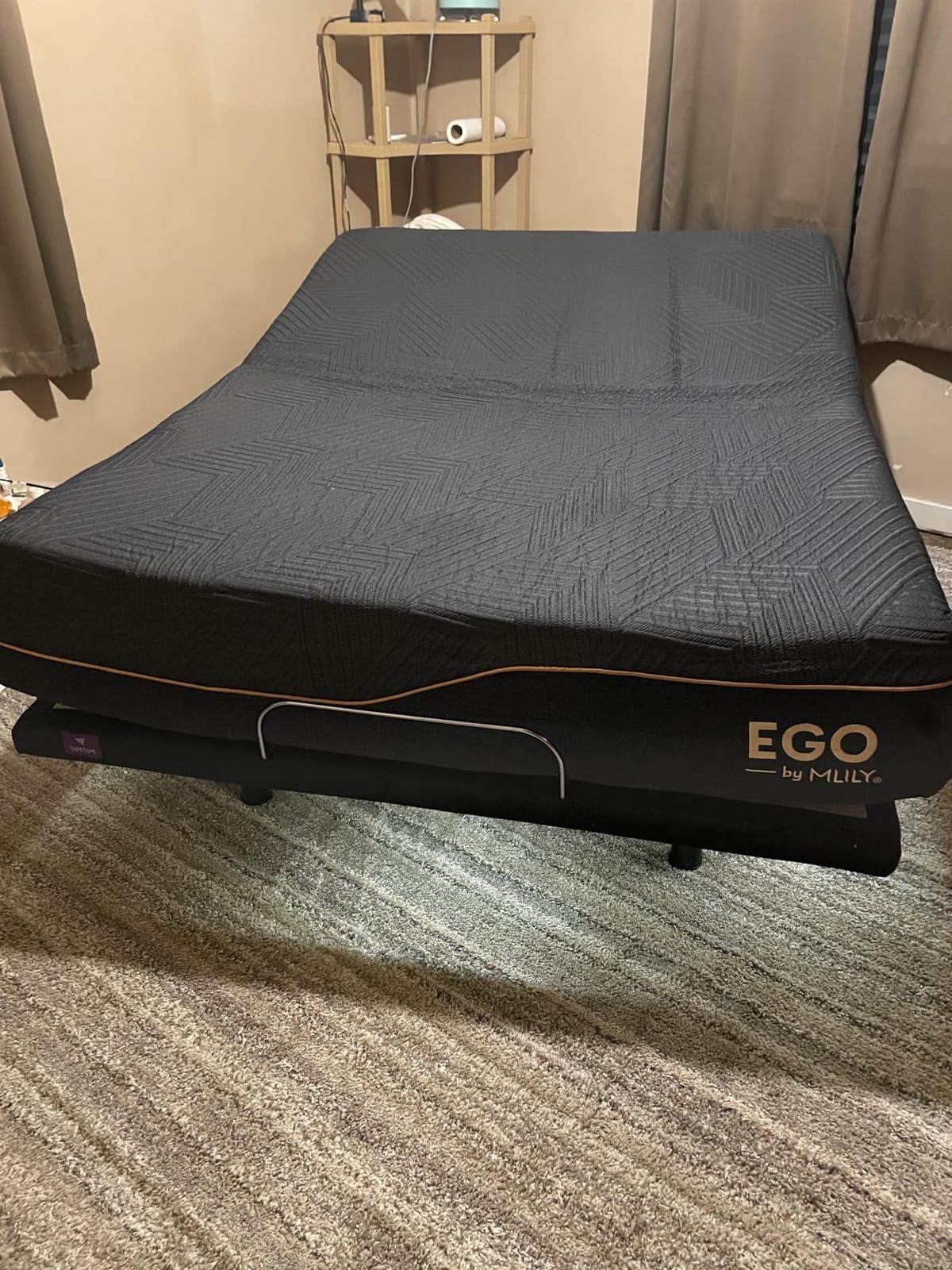 Tami Tami T600 Adjustable Bed Frame Split King Size with Remote & Massage - Syncable Electric Beds Bases, Zero Gravity, Dual Side USB, Nightlight, Quiet Motor, 5 Min Easy Assembly customer photo 2