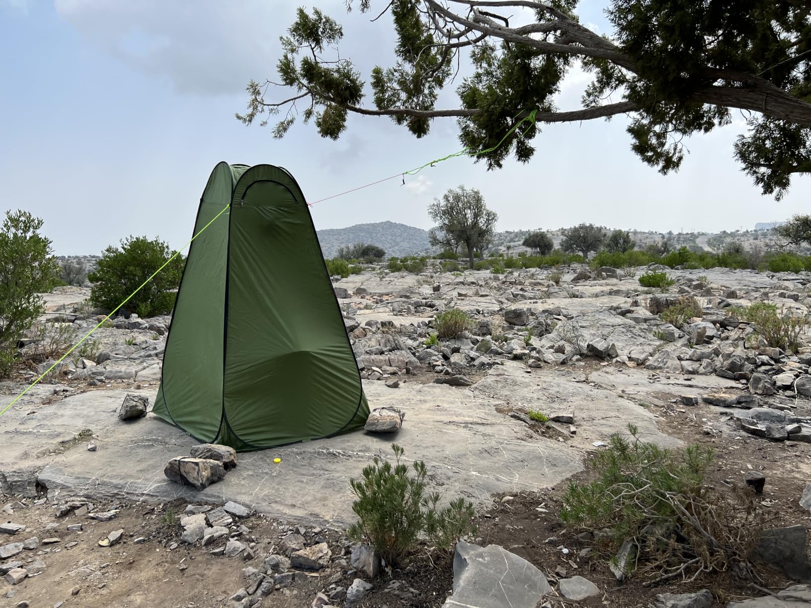 Portable Toilet Kit, Camping Toilet with Pop-Up Privacy Tent and Poo Gel Toilet Bags, Washable Portable Outdoor Showers Changing Rooms customer photo 1