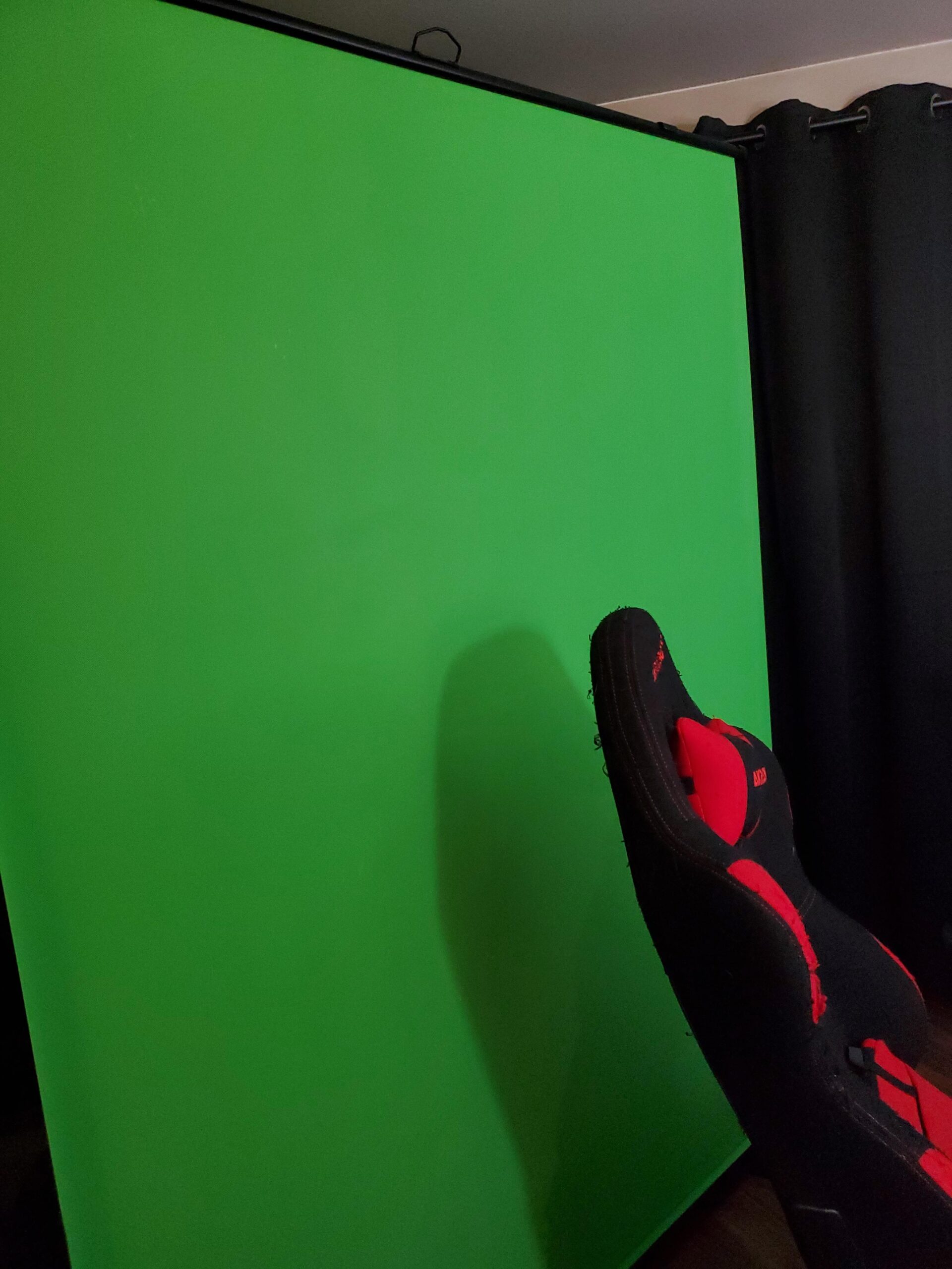 Green Screen Background with Stand, 62.2 x 79in Portable Collapsible Chroma Key Backdrop customer photo 2