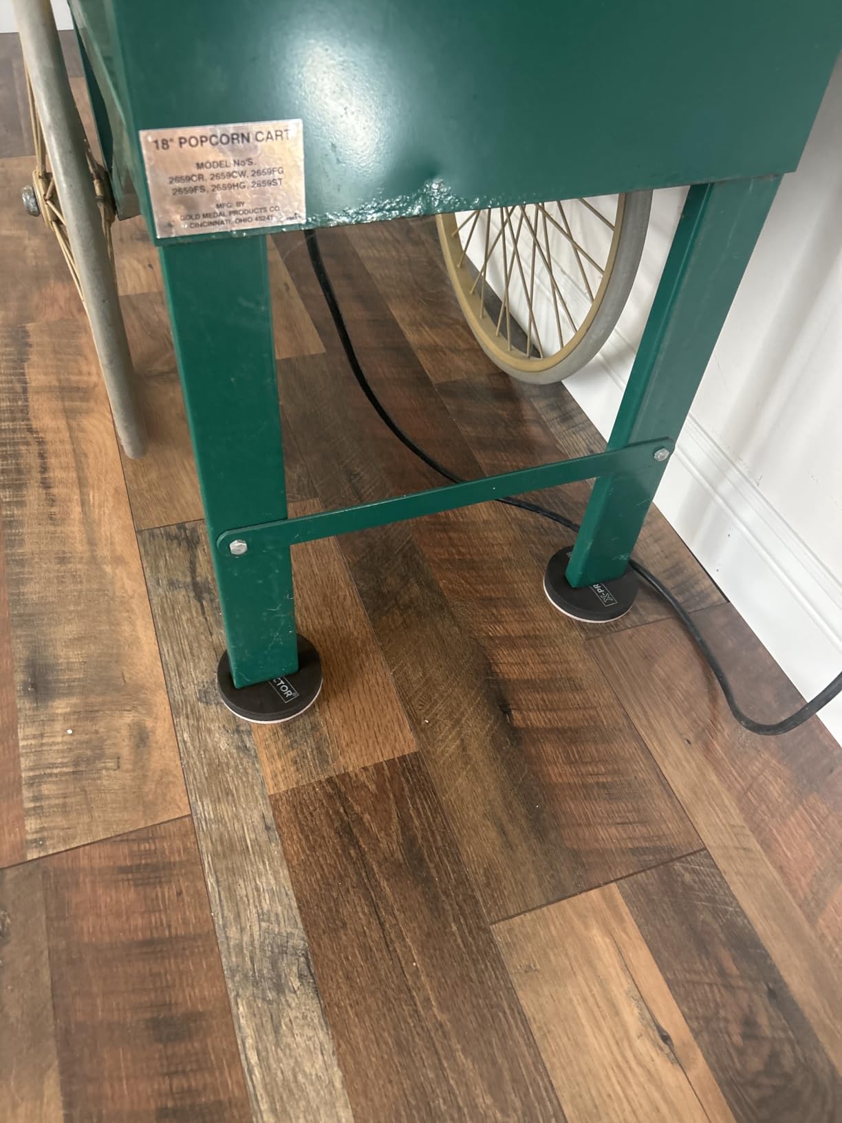X-Protector Felt Furniture Sliders Hardwood Floors - 4 PCS 6