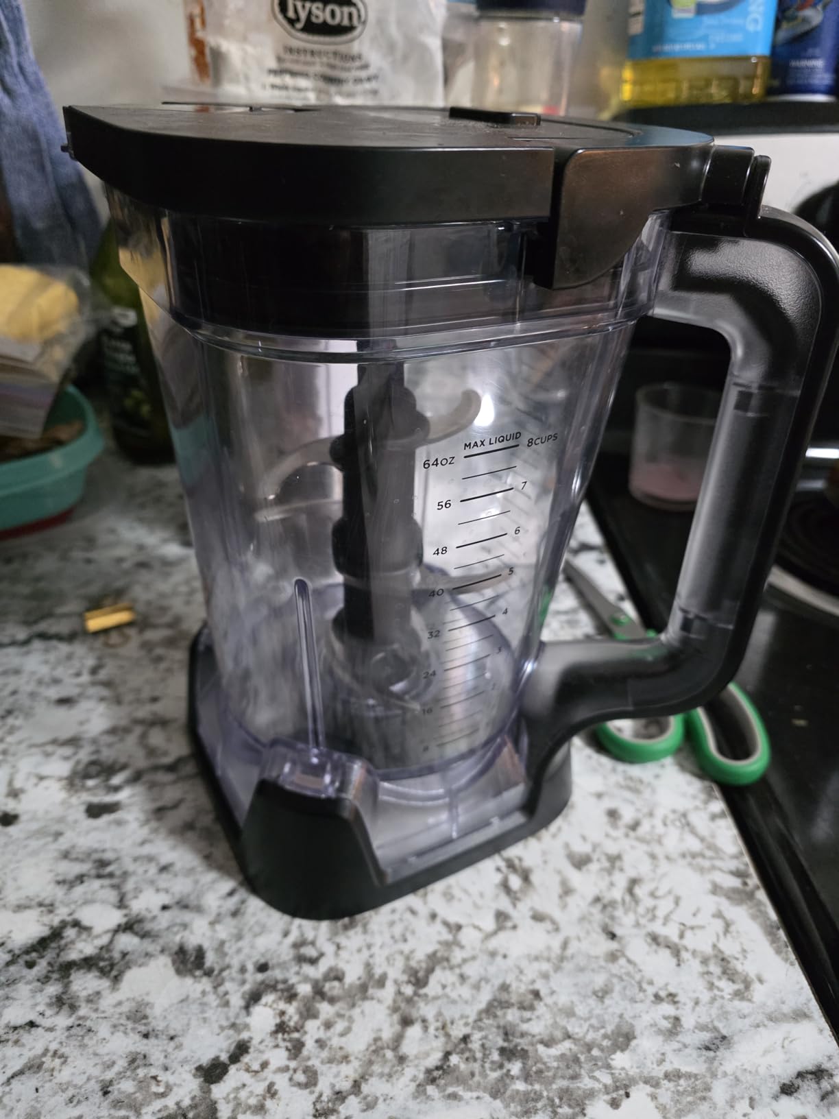 Ninja Kitchen System, BlendSense Tech, 72 oz, 1800PW, Black, TB401 | BlendSense Tech for smoothies, cookie dough, salsa & more. 8-cup processor bowl, 24-oz cup, 1800 peak watts. customer photo 2