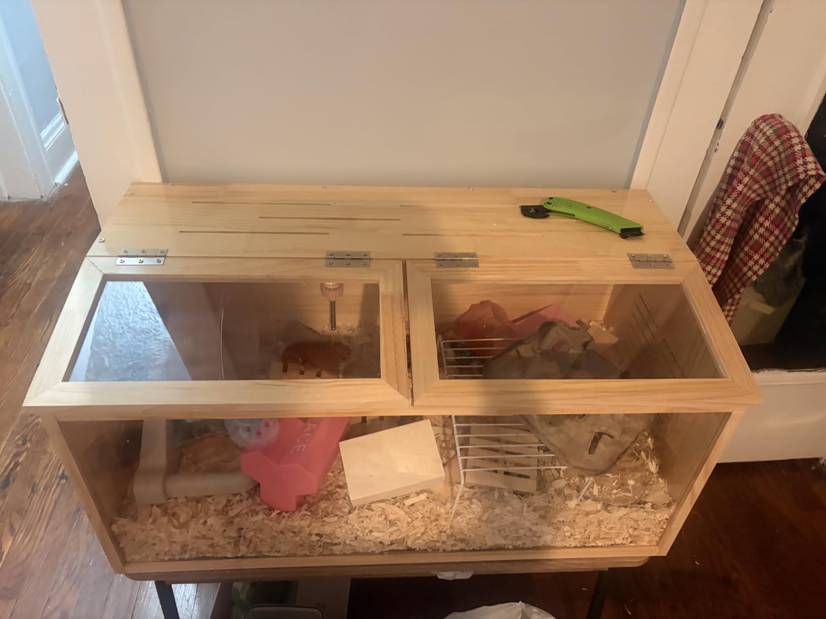 Wooden Hamster Cage, 32