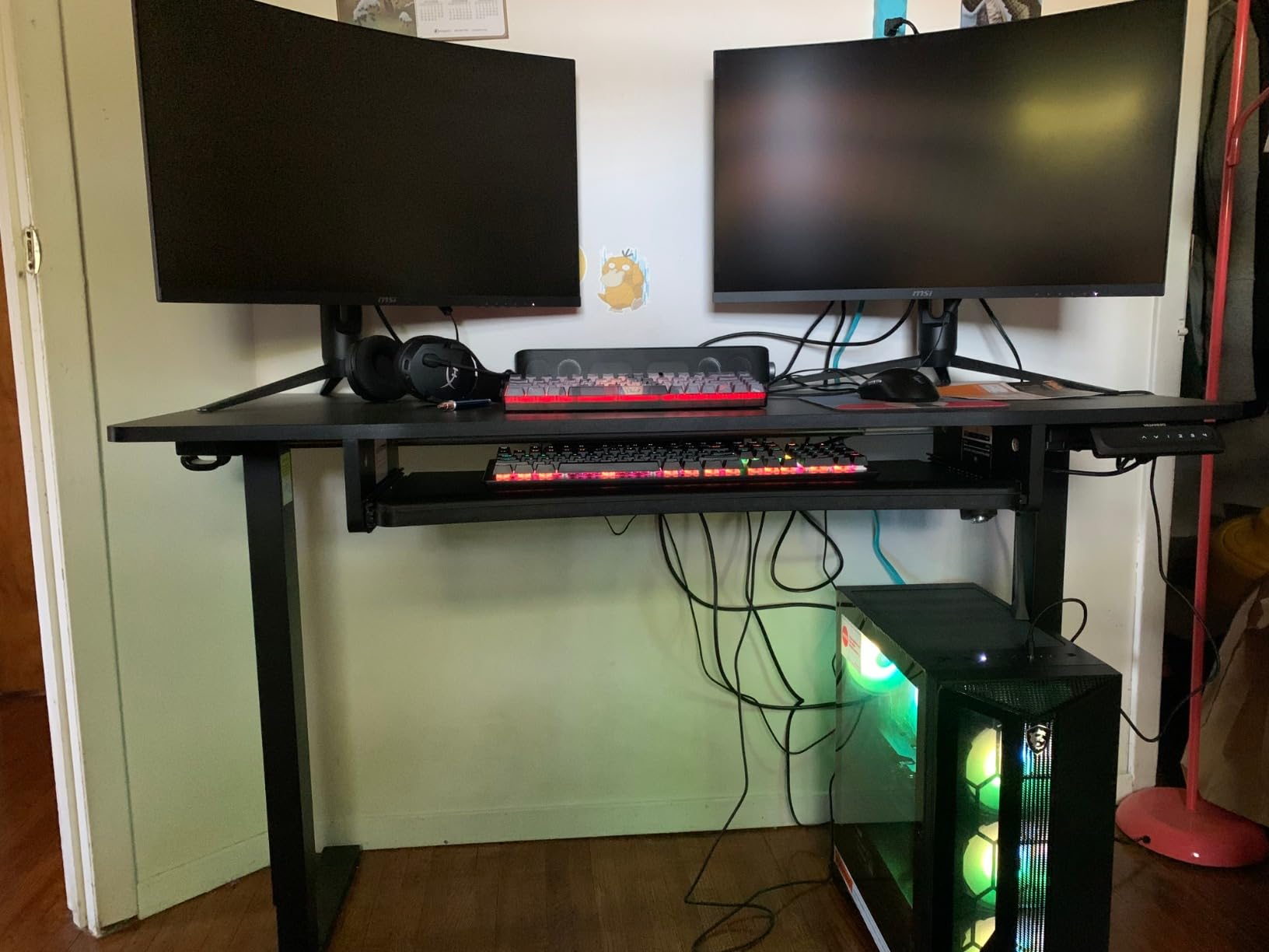 MSI Aegis ZS Gaming Desktop, AMD Ryzen 7 7700, GeForce RTX 4060, 16GB RAM, 1TB SSD, RGB Fan Cooling, Wi-Fi 6E, Keyboard & Mouse Included, DIY Friendly, Windows 11 Home-Adv: 7NUC-607US customer photo 2
