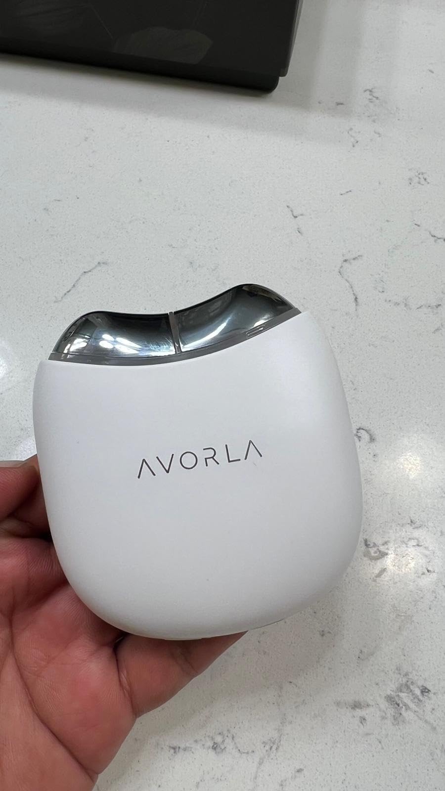 AVORLA LED Gua Sha Facial Tool with Heat and Microcurrent, Skin Toning Device, Skin Light Therapy Anti-Aging/Anti-Wrinkles, face Lift, Eye/face Puffiness, Skin Firm customer photo 2