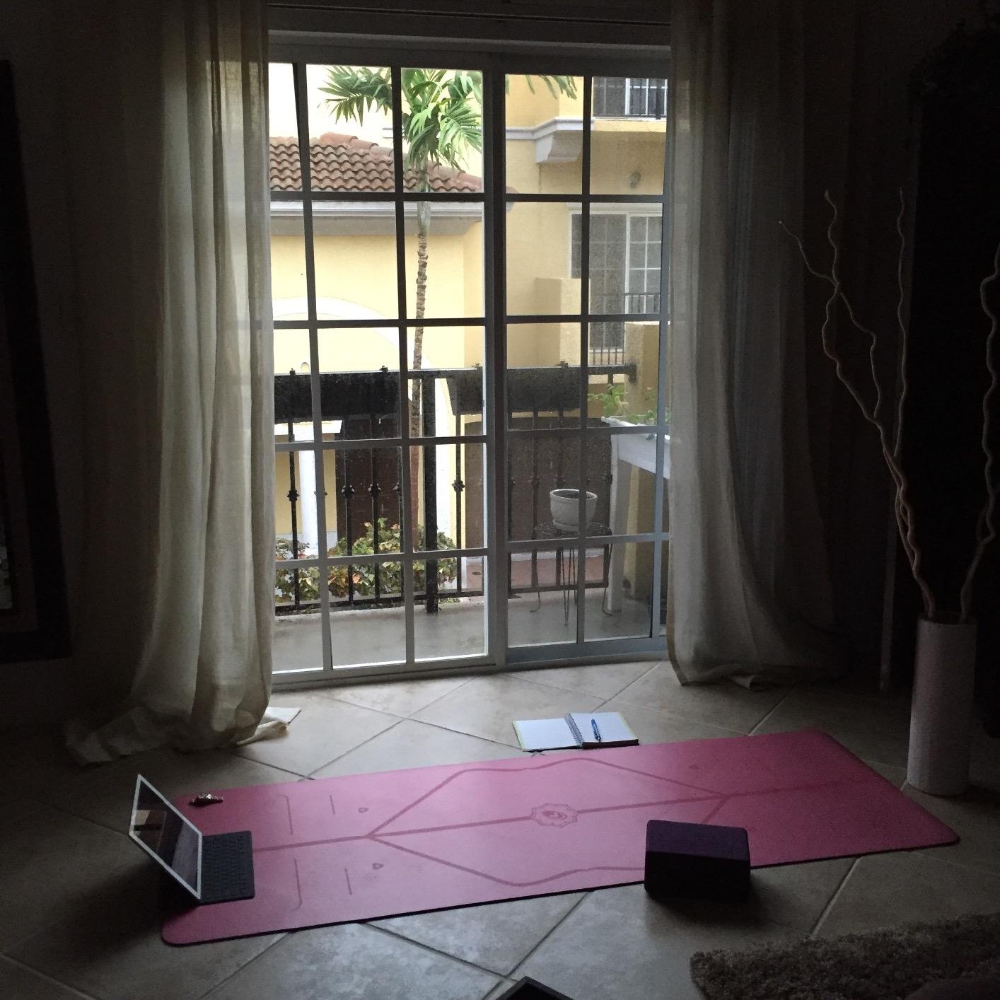 Liforme Classic Yoga Mat - Patented Alignment Design, Ultimate Grip | Eco-friendly, Non-Toxic, Sweat-Resistant, recommended for Hot Yoga, Free Yoga Bag customer photo 1