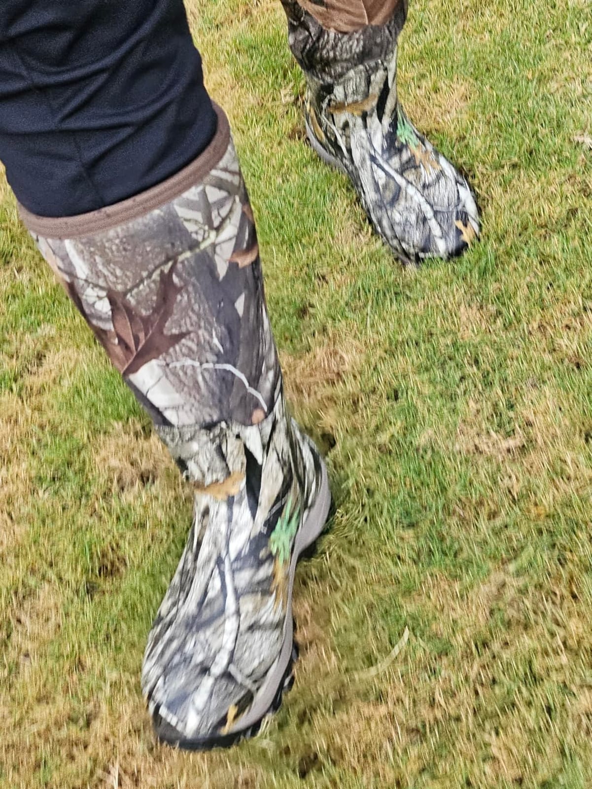 Hunting Boots for Men, Waterproof Insulated 6mm Neoprene Rubber Boots (Camo) customer photo 1