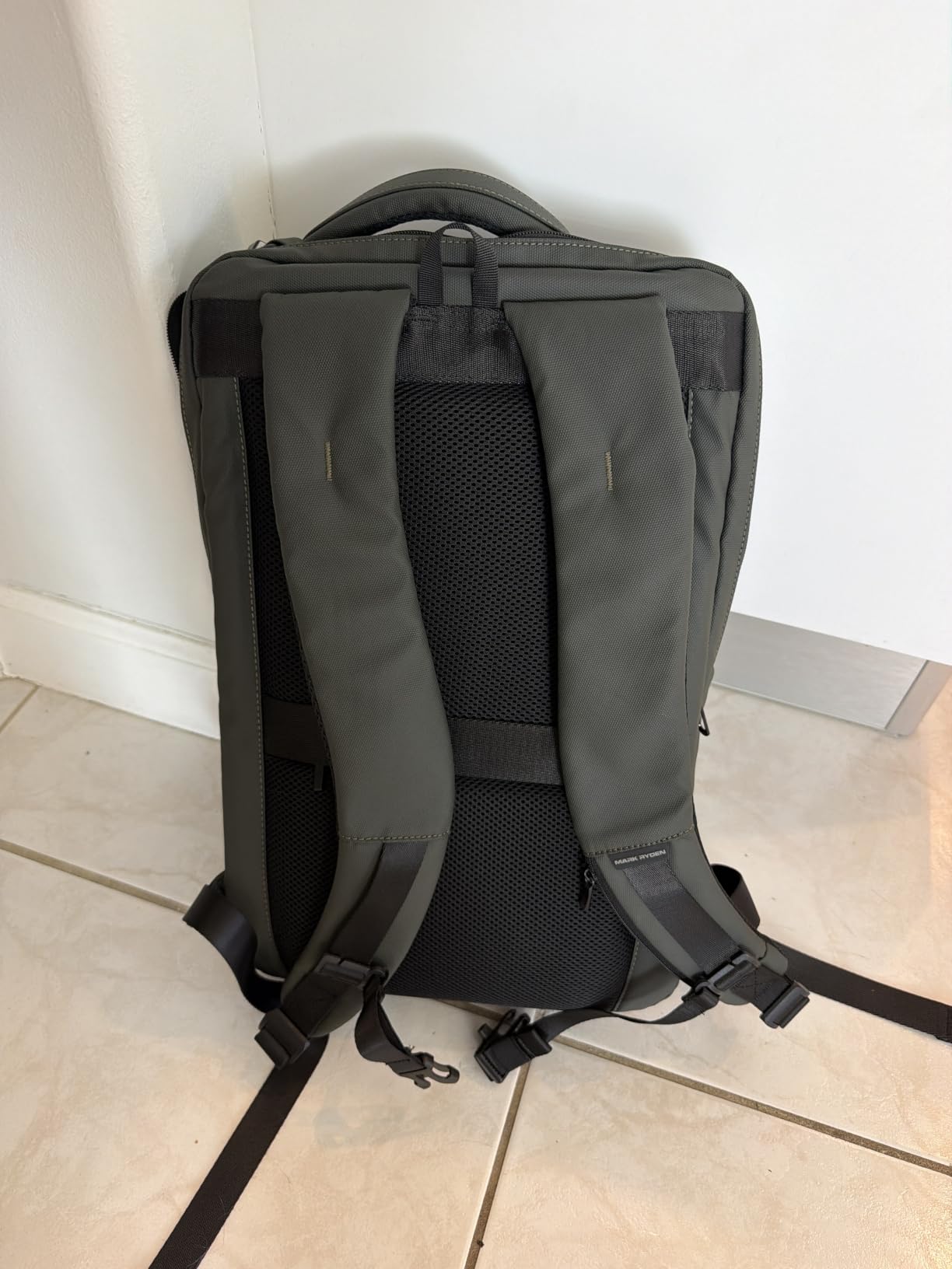 MARK RYDEN Business Backpack for Men, Waterproof High Tech Backpack with Sport Car Shape Design and USB Charging Port, Travel Laptop Backpack Fits 17.3 Inch Notebook customer photo 2