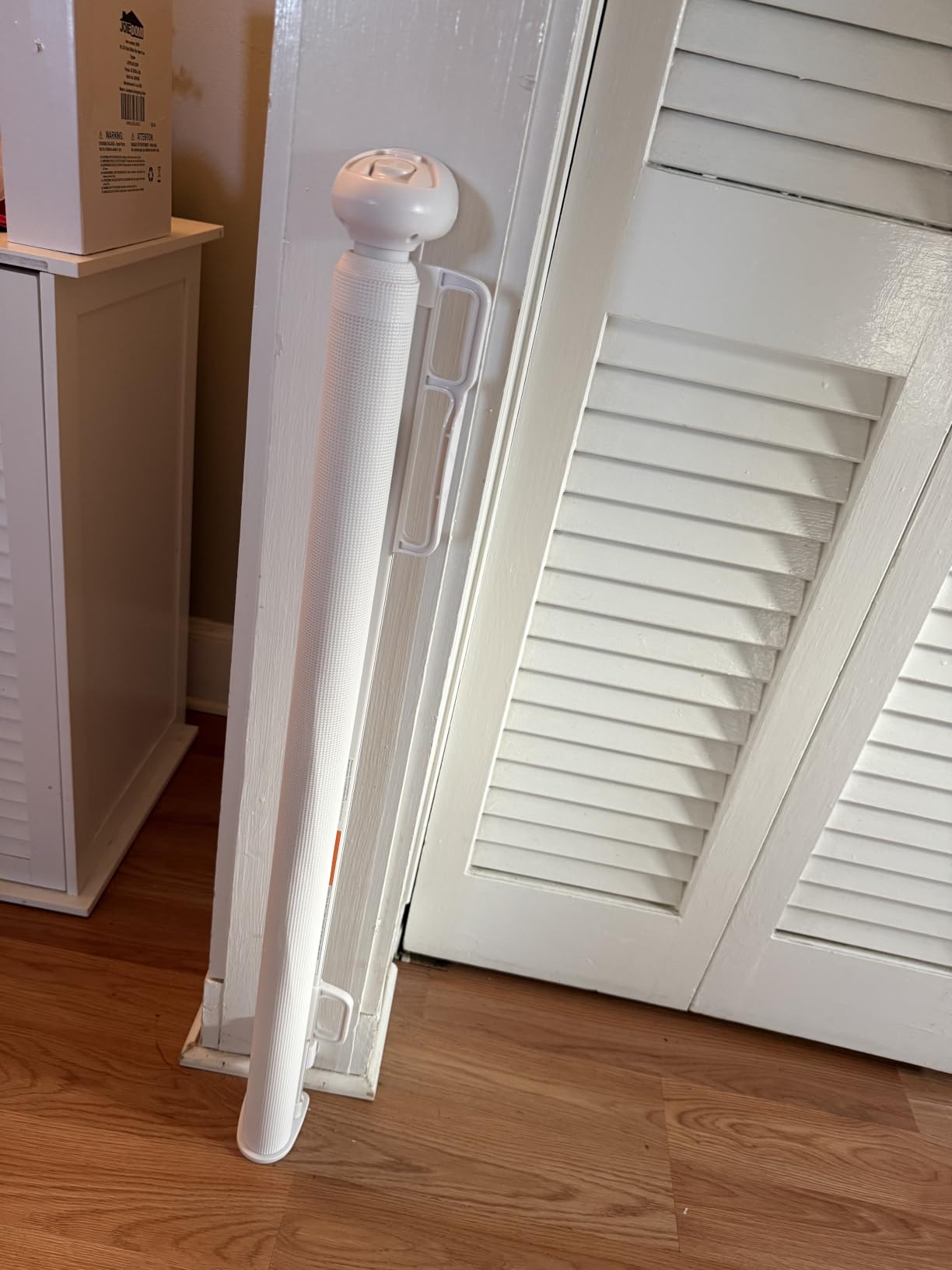 Retractable Baby Gates for Stairs & Doorways | PRObebi Retractable Dog Gate for the House Extends to 54