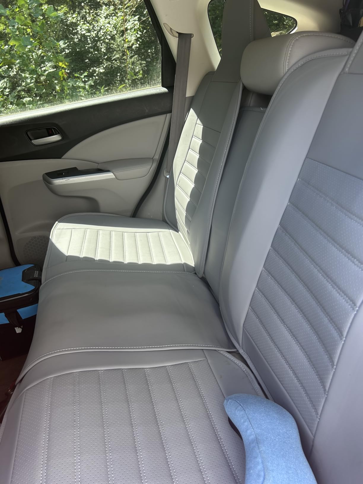 HChengkikz Nappa Leather Car Seat Covers Full Set, 5 Seats, Waterproof, Airbag Compatible, Universal Fit for SUV Truck Sedan customer photo 2
