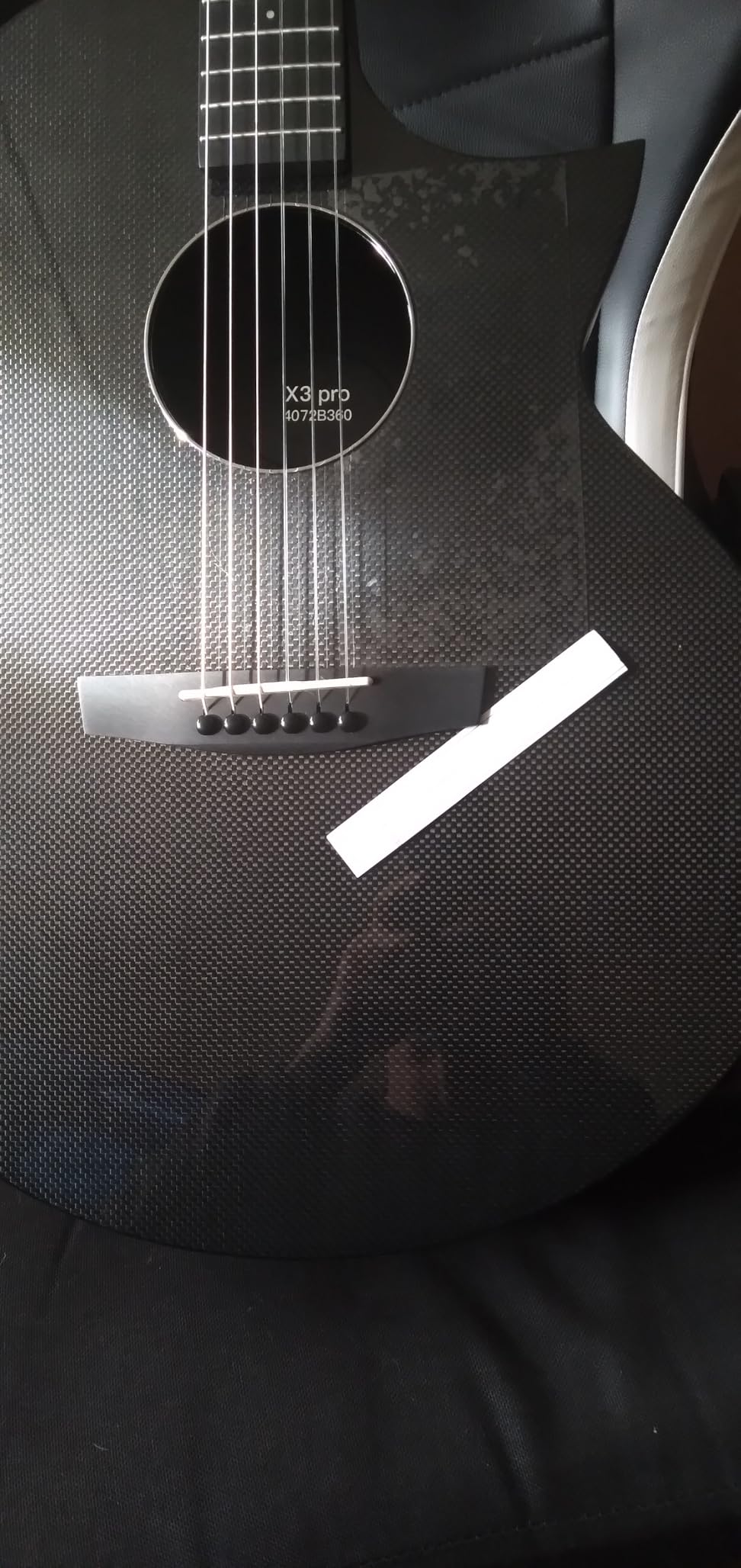 Enya X3 PRO MINI Carbon Fiber 36-Inch Smart Acoustic-Electric Travel Guitar | 3/4-Size Body, AcousticPlus SP1 Pickup, Built-In Effects, Wireless Speaker, Gig Bag Included, Ideal for Travel & Performance customer photo 2