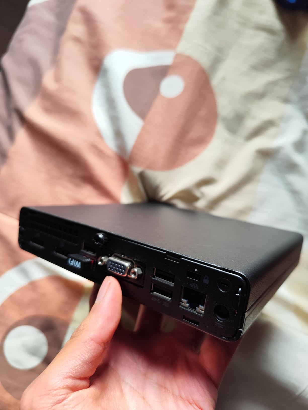 HP EliteDesk 800 G4 Mini Tiny Business PC, Intel Hexa-Core i5-8500T up to 3.5GHz, 16GB DDR4 RAM, 256GB NVMe SSD, Dual Monitor Support, WiFi, Bluetooth, HDMI, DisplayPort, Windows 11 64-bit (Renewed) customer photo 1
