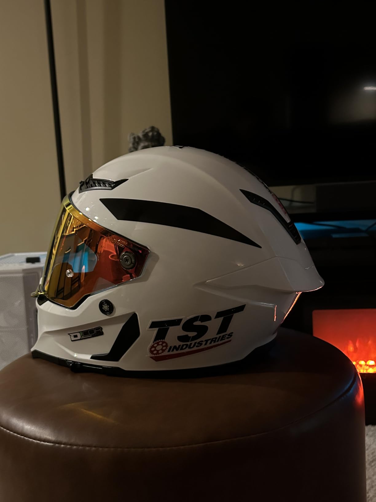 ILM Motorcycle Helmets for Adult Men Women Full Face DOT ECE Powersports Dual Visor Street Racing Helmet with Pinlock Model MF509 customer photo 1