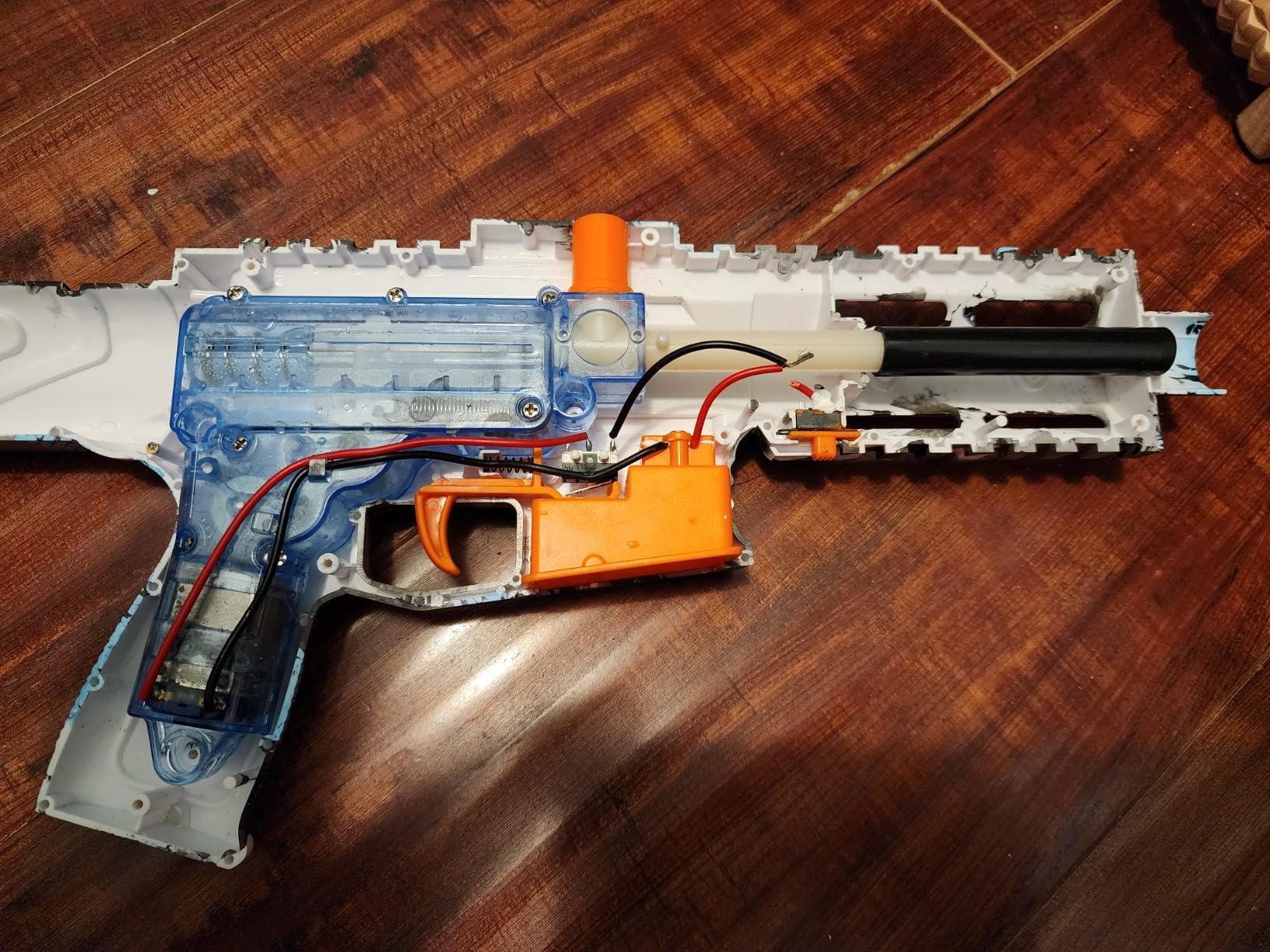 2 Pack Gel Splatter Blasters, Full Auto Electric Splatter Ball Toy, 10 Rounds Per Seconds, 50000+, 600 Hopper, 2 Rechargeable Batteries, Outdoor Activities Team Game Toy for Age 12+ Year Up customer photo 1
