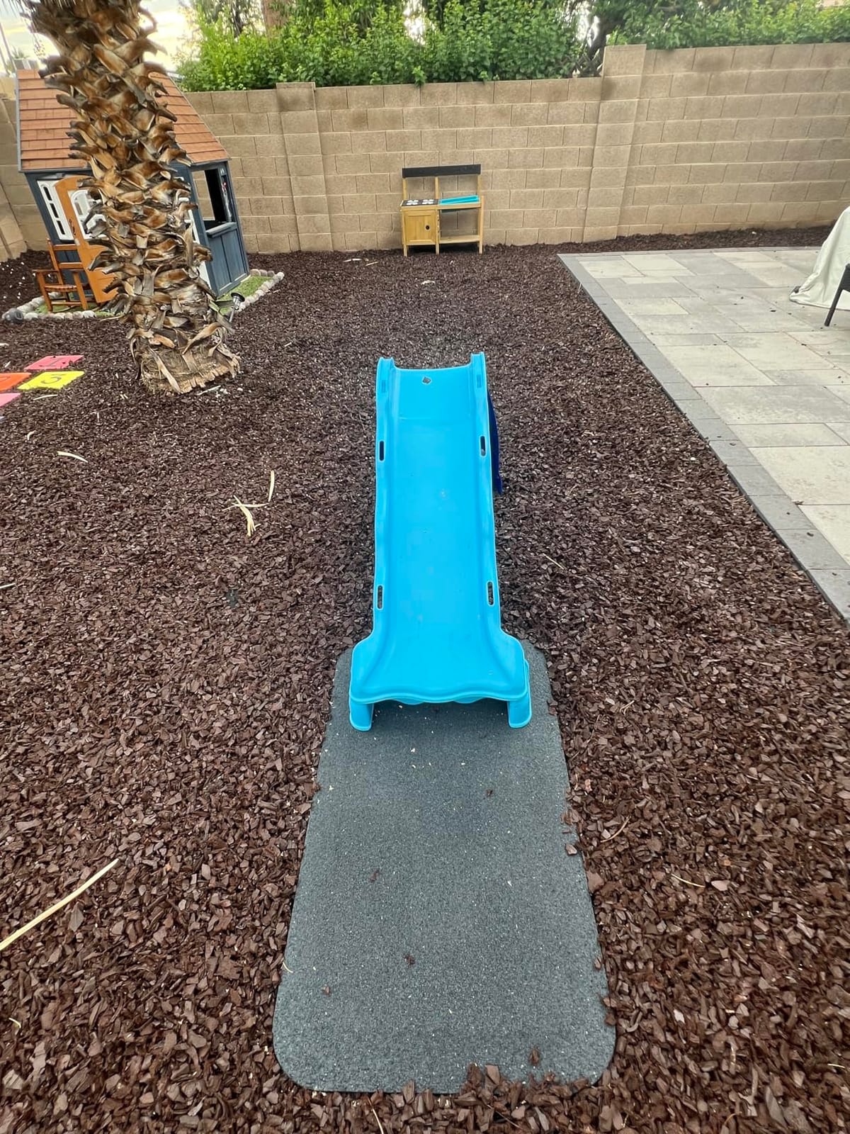 Playsafer Playground Safety Rubber Wearmat for Swingsets and Slides - 1
