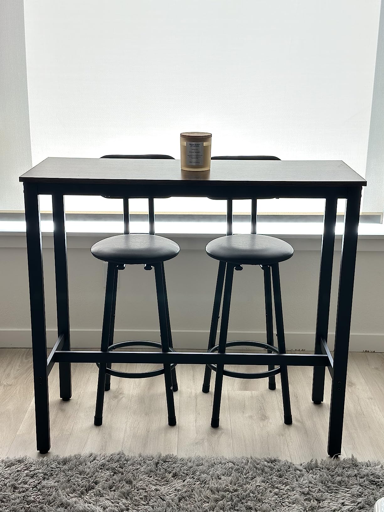 AWQM 3 Piece Bar Table Set of 2,39.3
