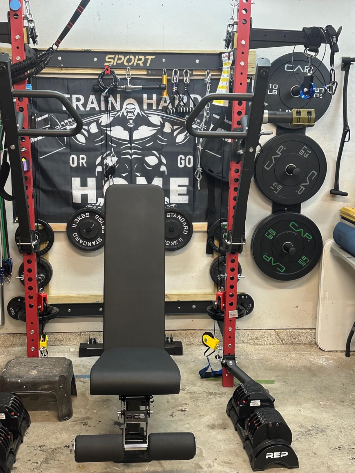 CAP Barbell Rubber Olympic Bumper Plate | Multiple Options/Colors customer photo 2
