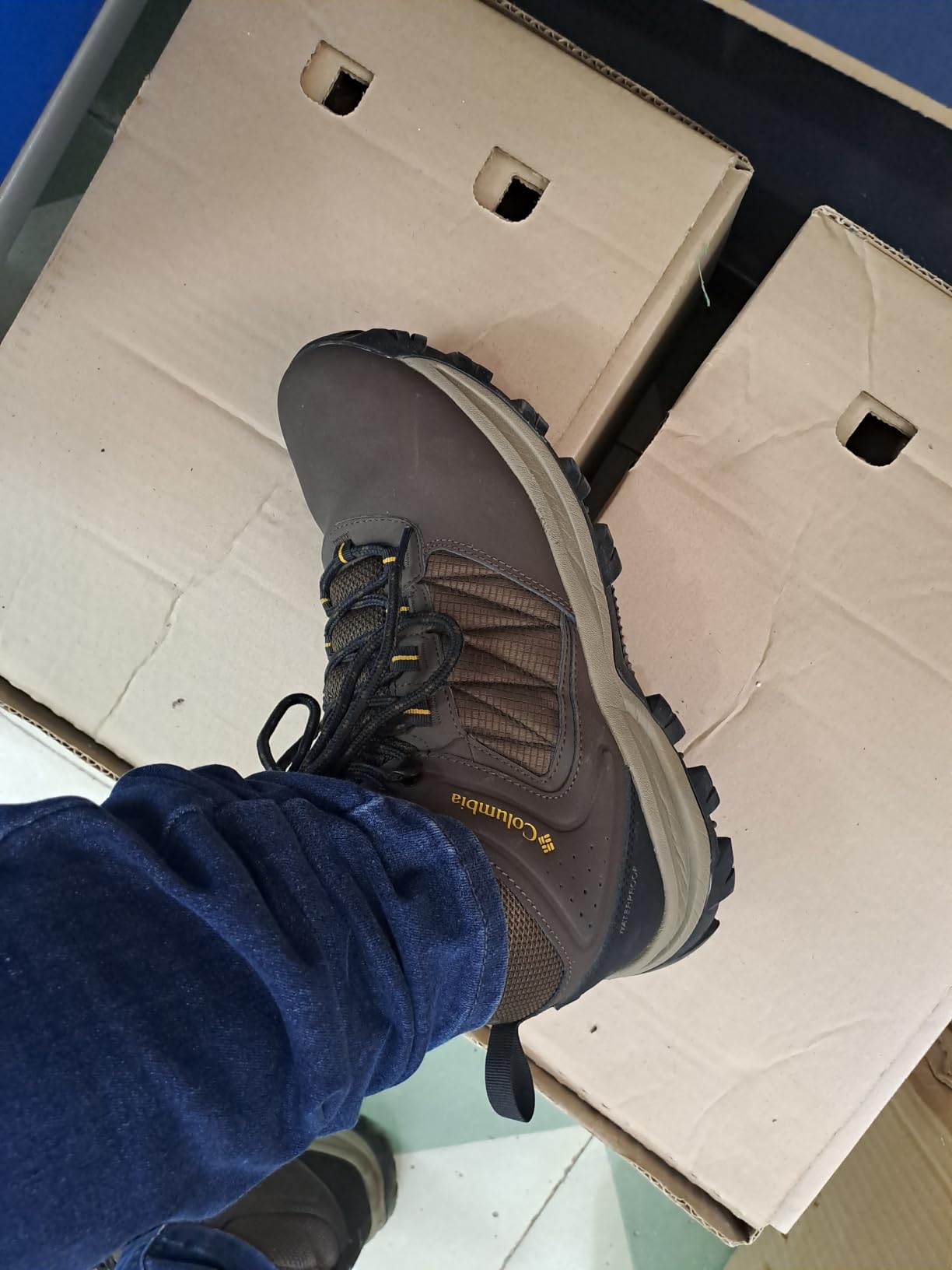 Columbia Men's Transverse Waterproof Hiking Boot customer photo 1
