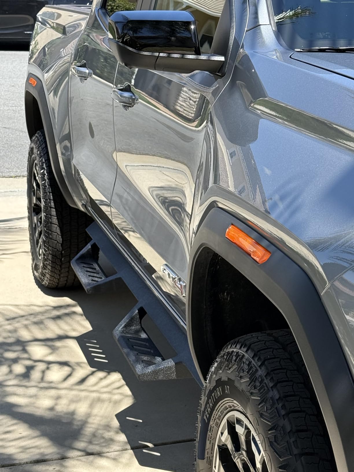 Tyger Auto LanderX Running Board Compatible with 2015-2026 Chevy Colorado GMC Canyon | Crew Cab | TG-LX3C82388 | Drop Step Side Step Rail Nerf Bars customer photo 1