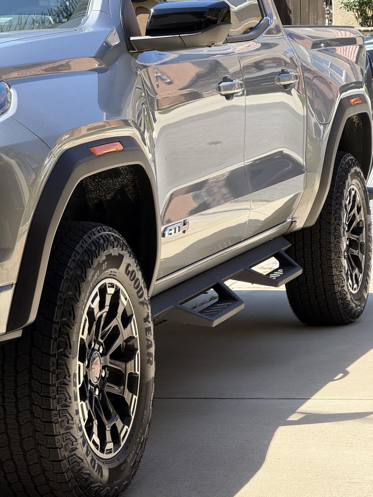 Tyger Auto LanderX Running Board Compatible with 2015-2026 Chevy Colorado GMC Canyon | Crew Cab | TG-LX3C82388 | Drop Step Side Step Rail Nerf Bars customer photo 2