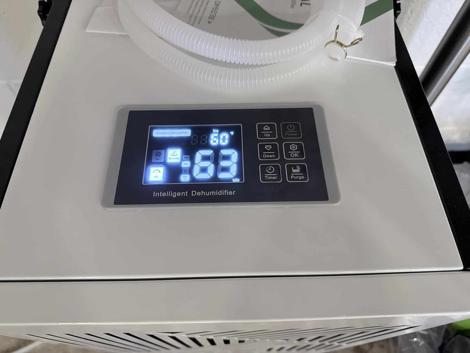 Waykar 155 Pints Commercial Dehumidifier with Pump, Drain Hose and Washable Filter Space up to 8000 Sq. Ft, for Basements, Industrial or Commercial Spaces - 5 Year Quality Coverage customer photo 2