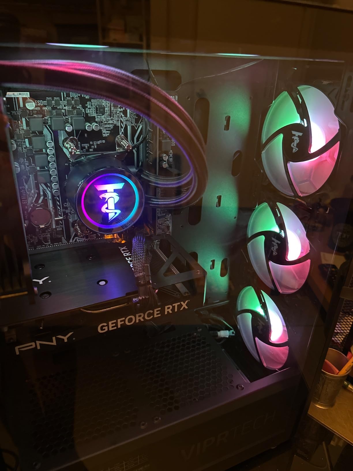 ViprTech Ghost 3.0 GamingPC, Ryzen 7, RTX 4060 8GB, 16GB/1TB SSD Onyx Black | AMD Ryzen 7 (4.4Ghz Turbo), RTX 4060 8GB, 16GB DDR4 RAM, 1TB SSD, VR-Ready customer photo 2