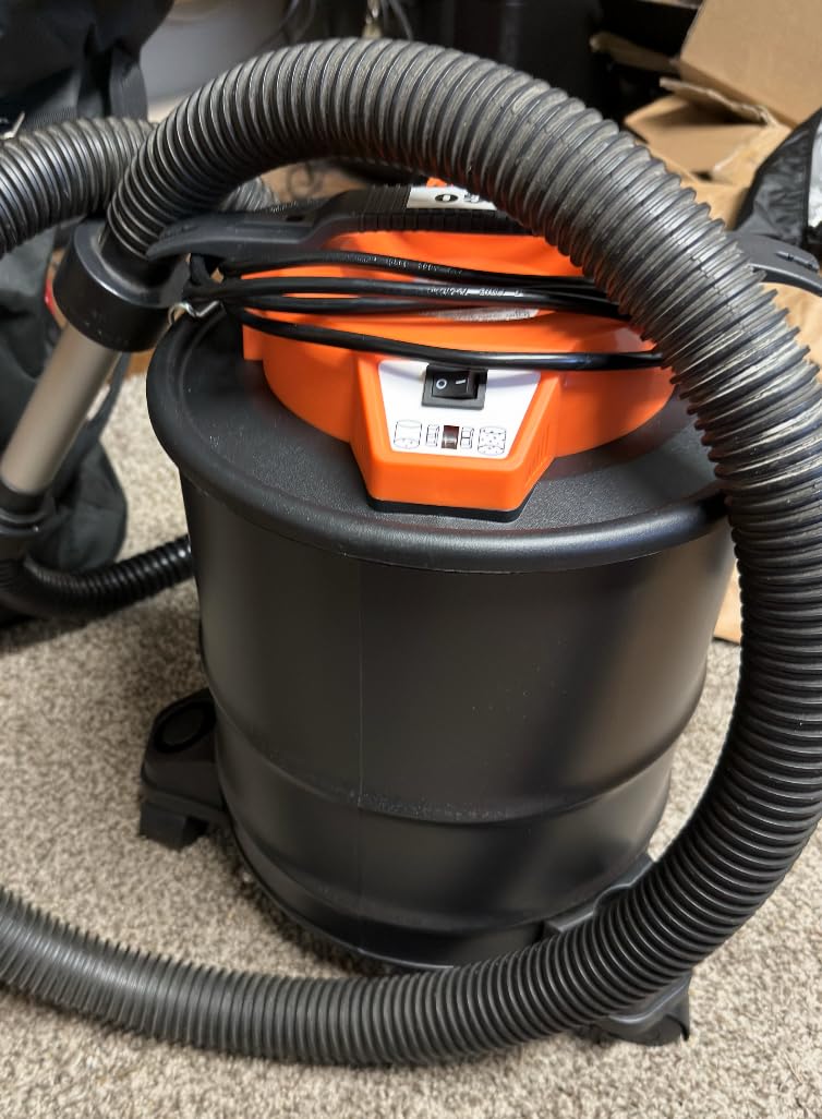 LIGO Ash Vacuum, Pellet Stove Vacuum Cleaner with Blower Function, 3.3 Gallon 1000W, Washable Filter and HEPA Filter customer photo 1